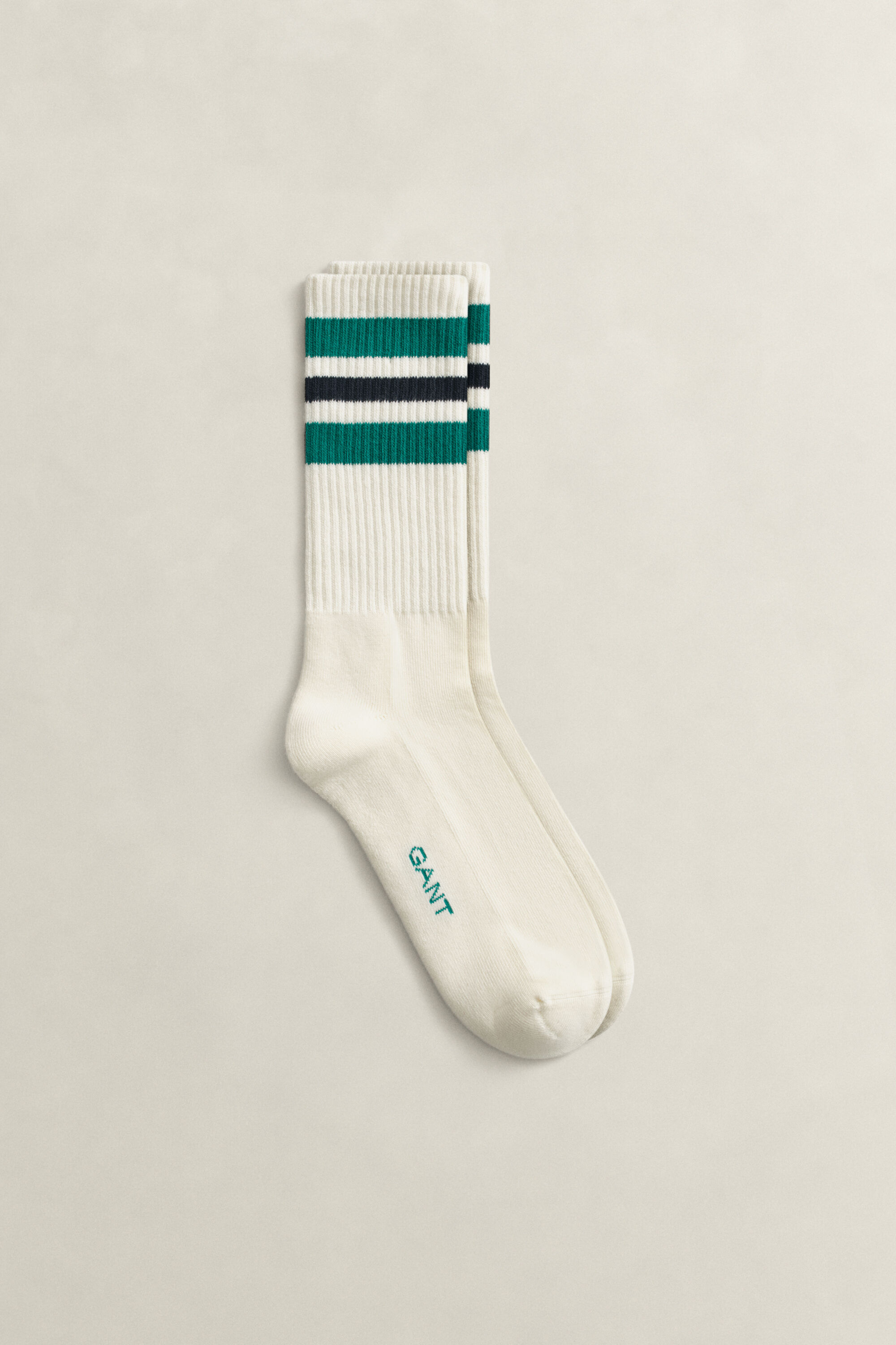 Gestreifte Sportsocken