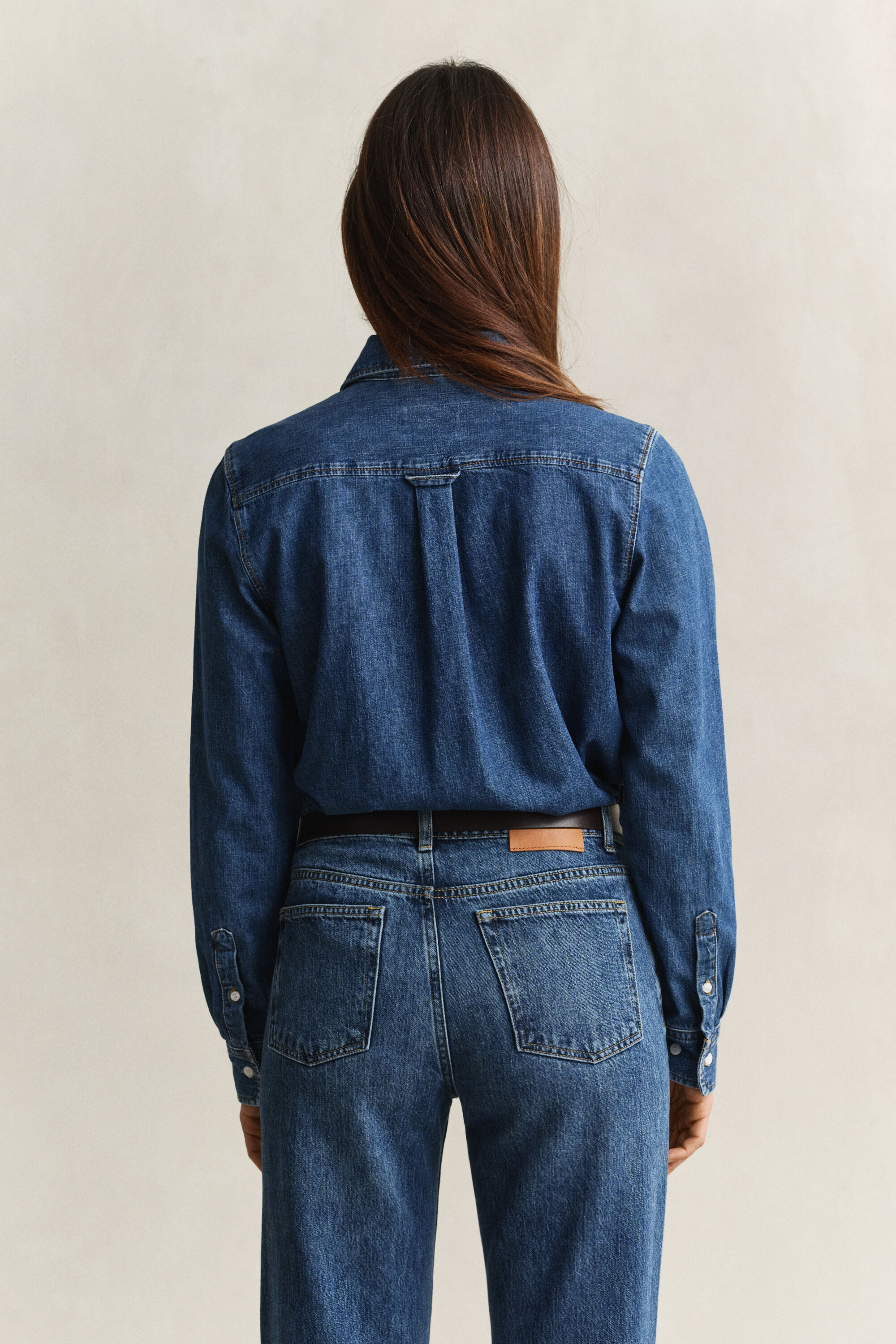 Jeansbluse