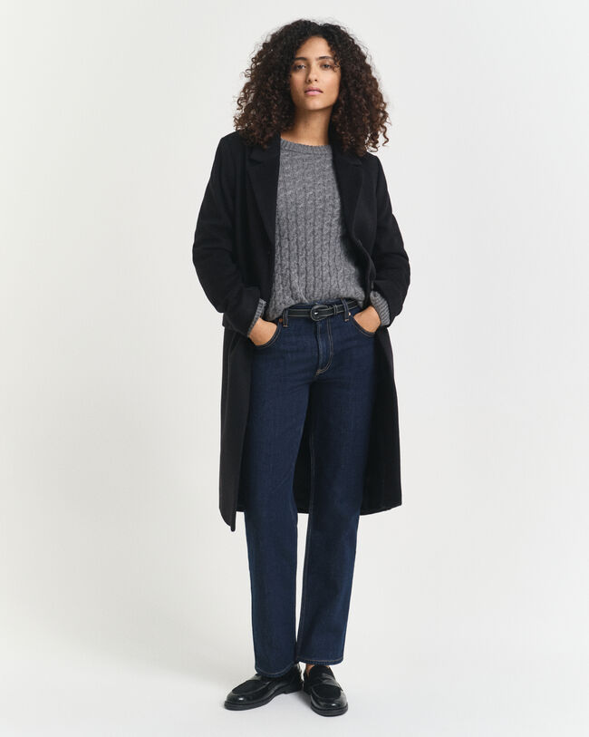 Stretch-Jeans mit geradem Bein