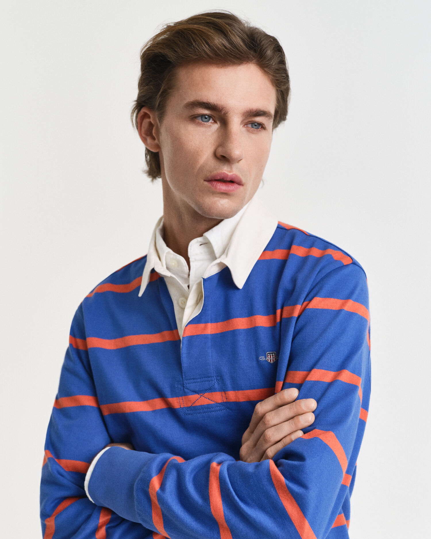 Heavy Rugger mit schmalen Streifen