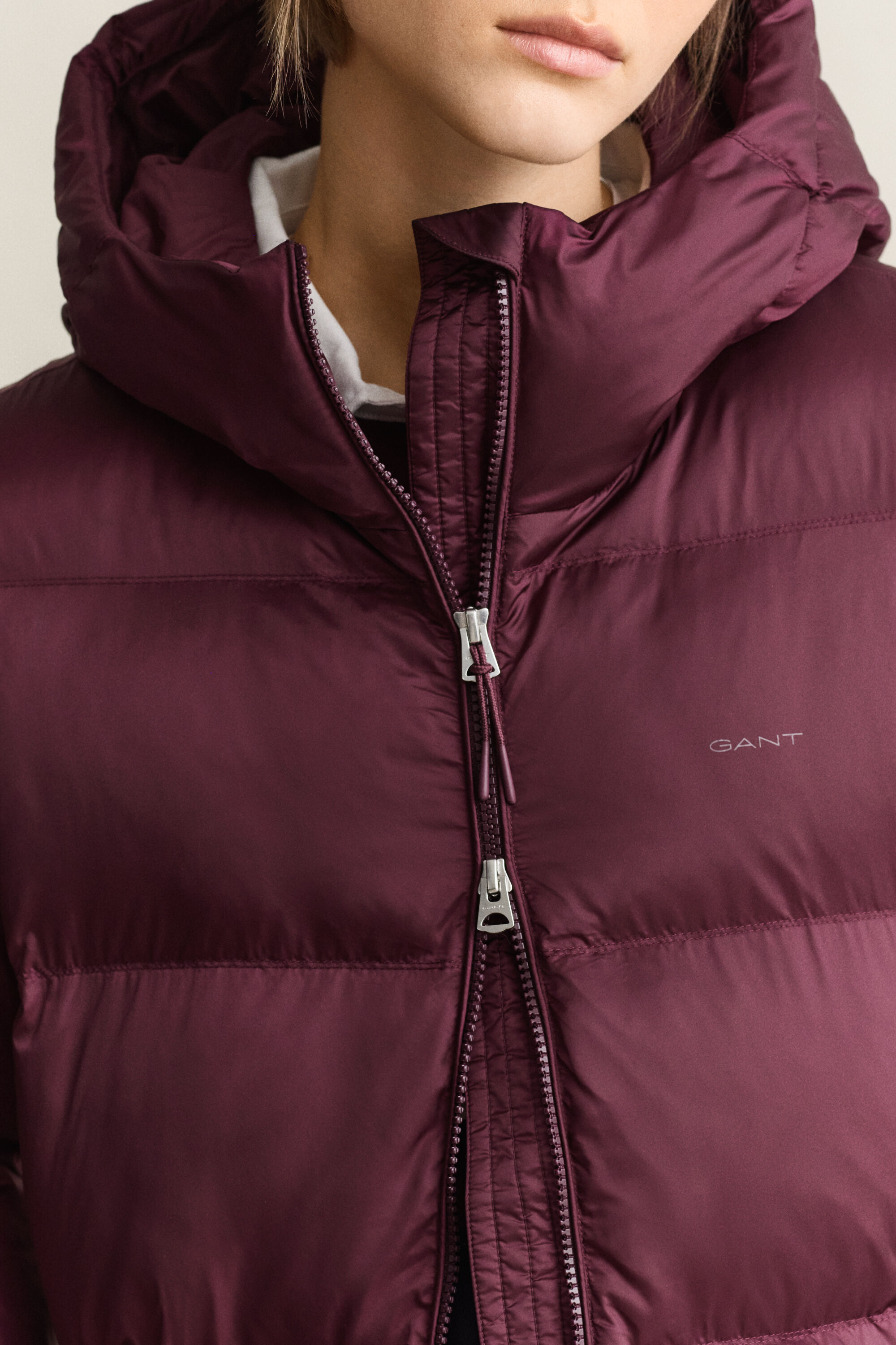 Steppjacke mit mittlerer Wattierung