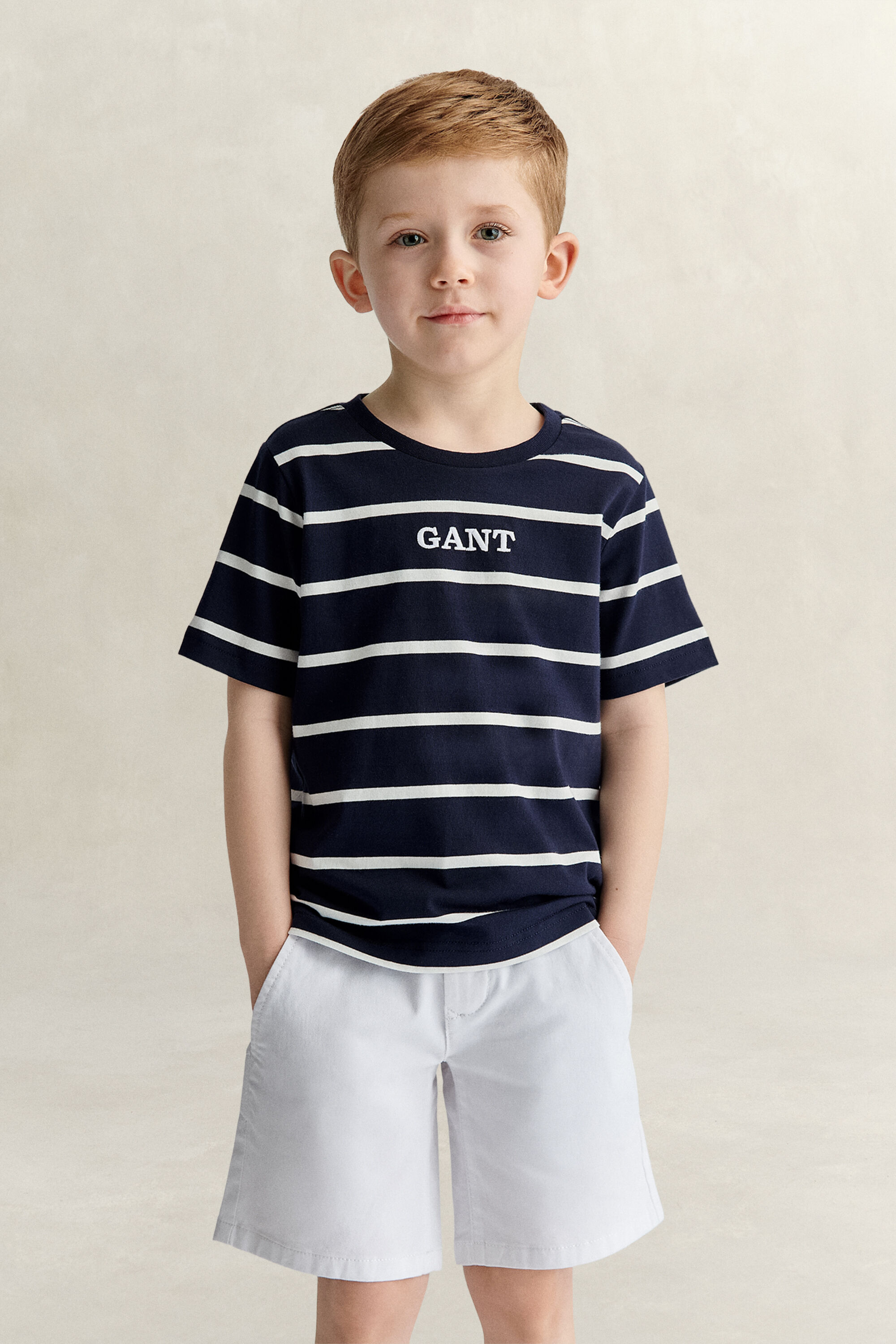Boys T-Shirt mit Streifen und Grafik