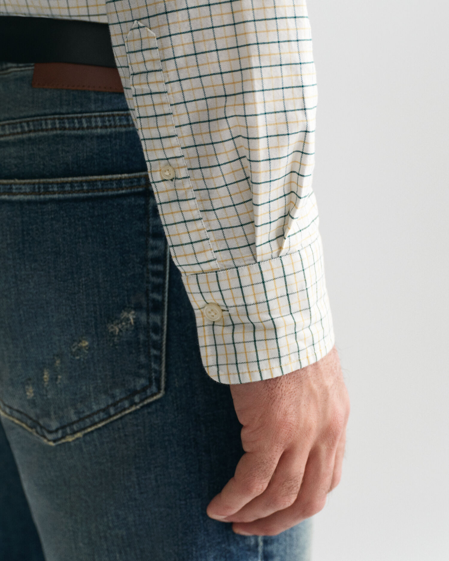 Regular Fit Tattersall Classic Oxford-Hemd