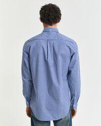 Regular Fit Classic Gingham Popeline Hemd