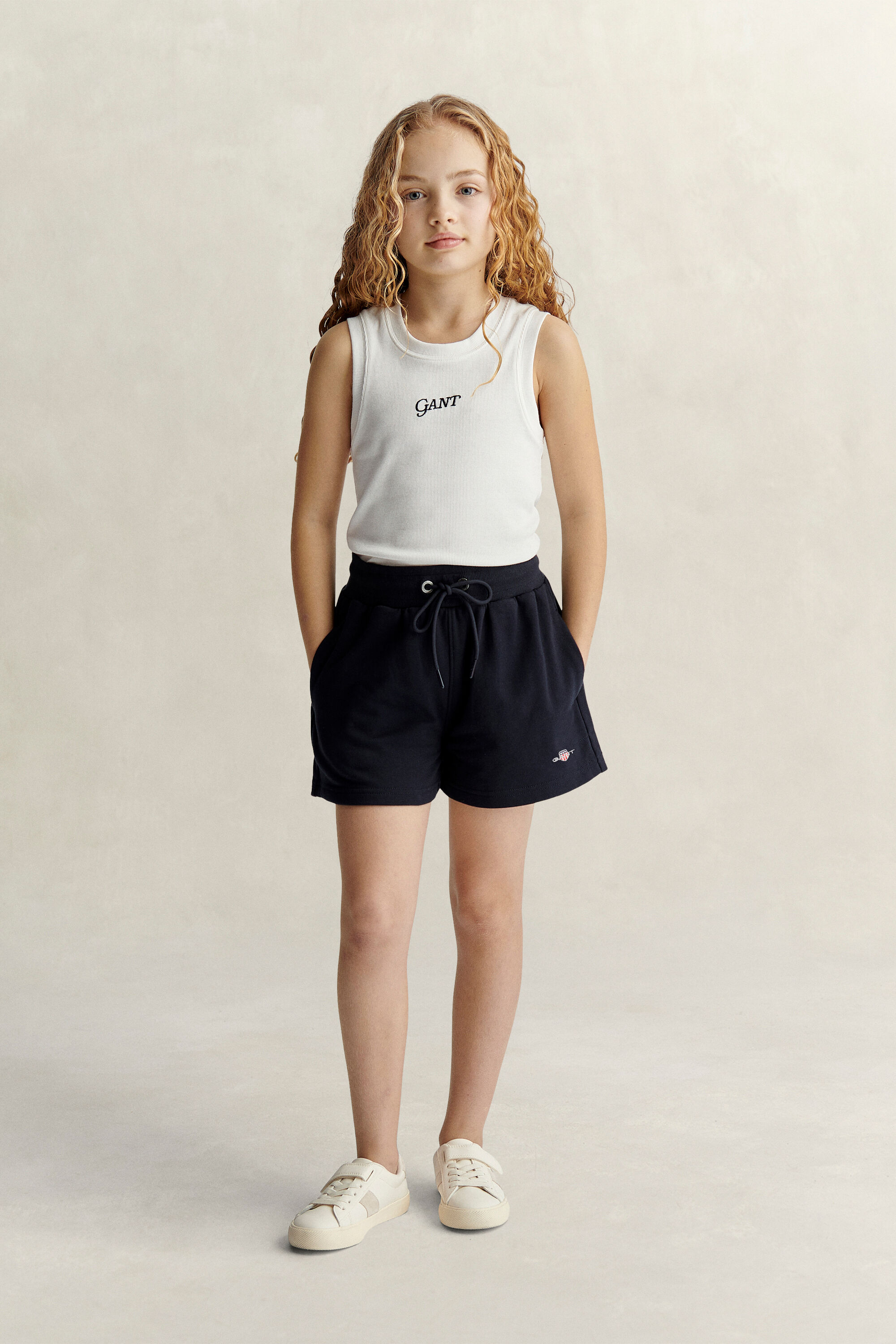 Teen Girls Shield Sweatshorts