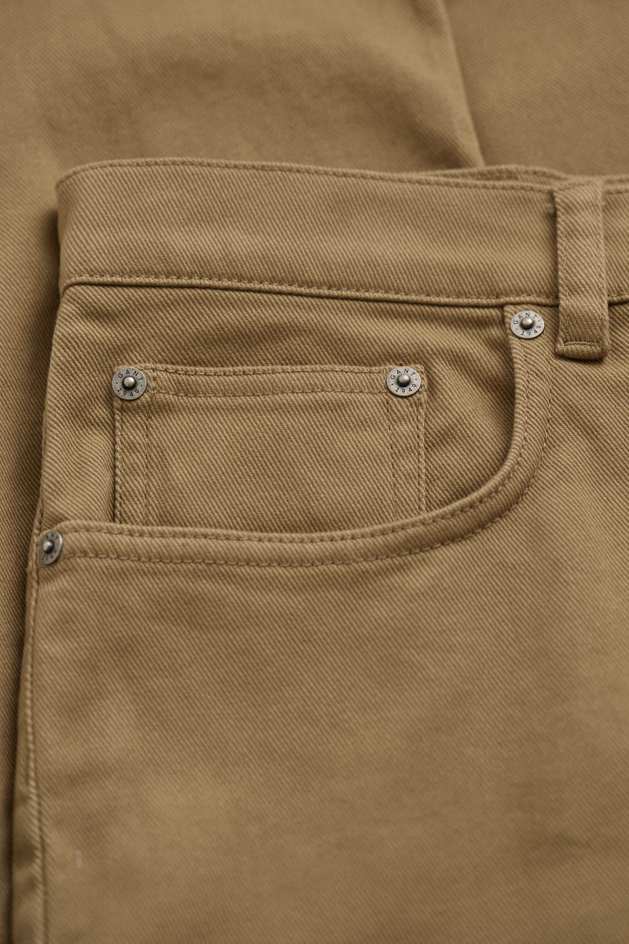 Slim Fit Twill Jeans