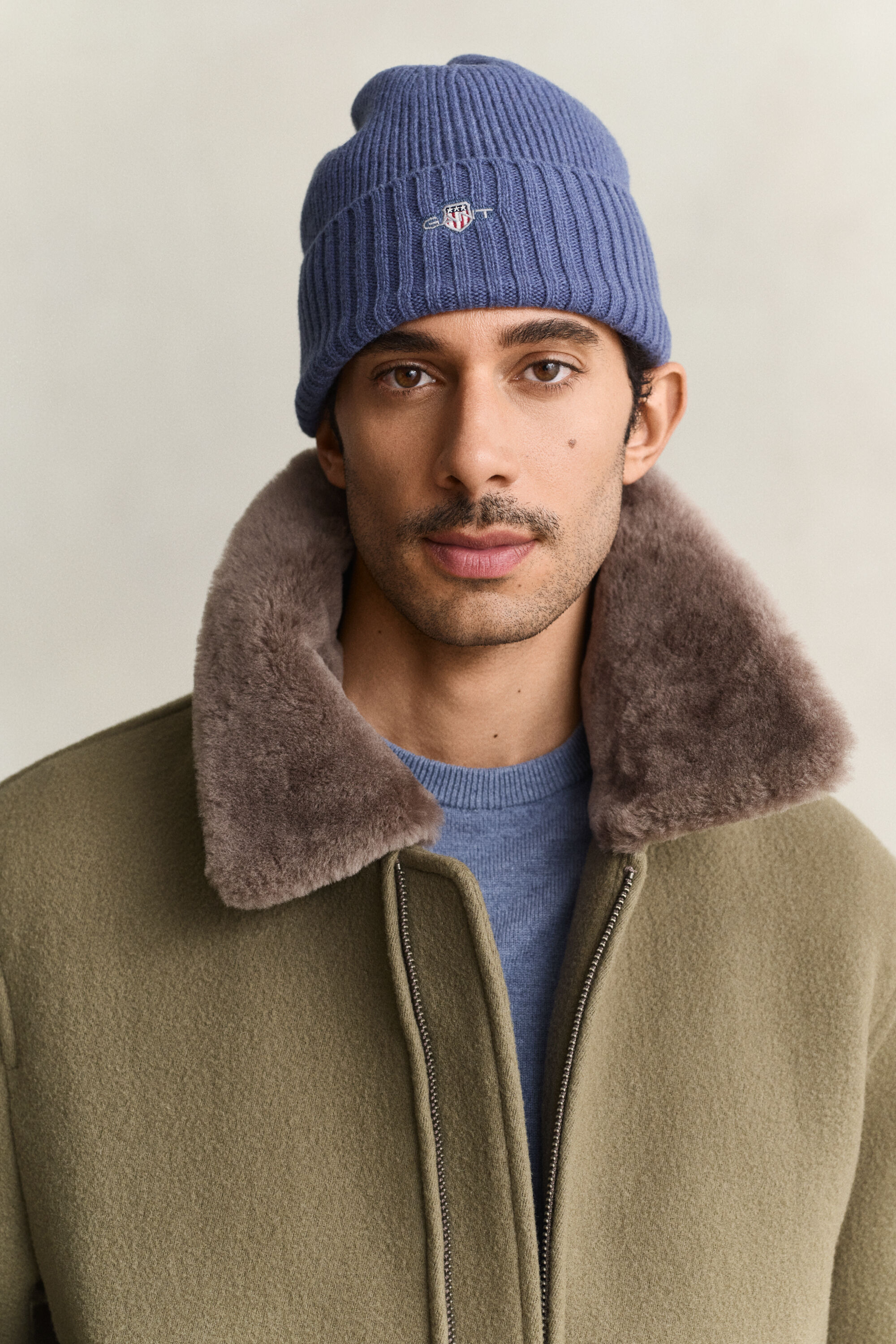 Shield Beanie aus Wolle