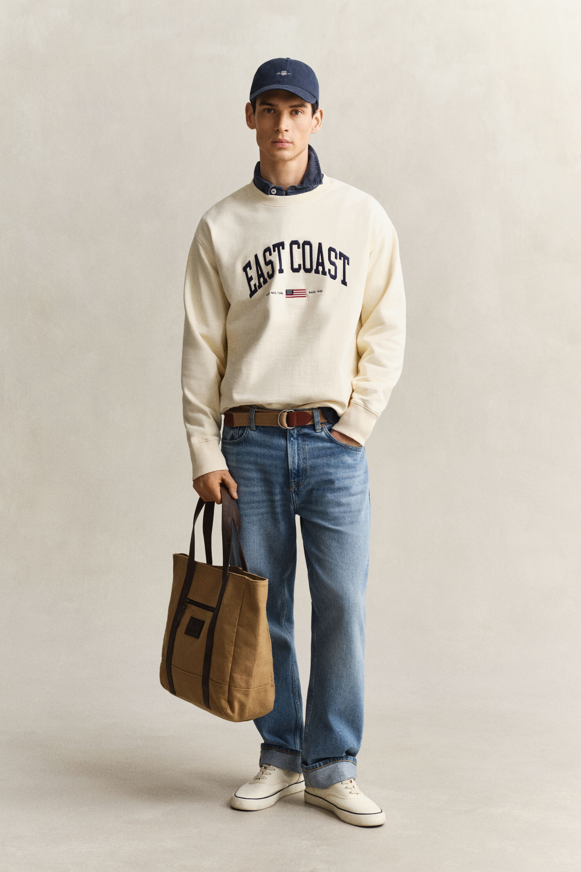 Sweatshirt mit Sprühgrafik