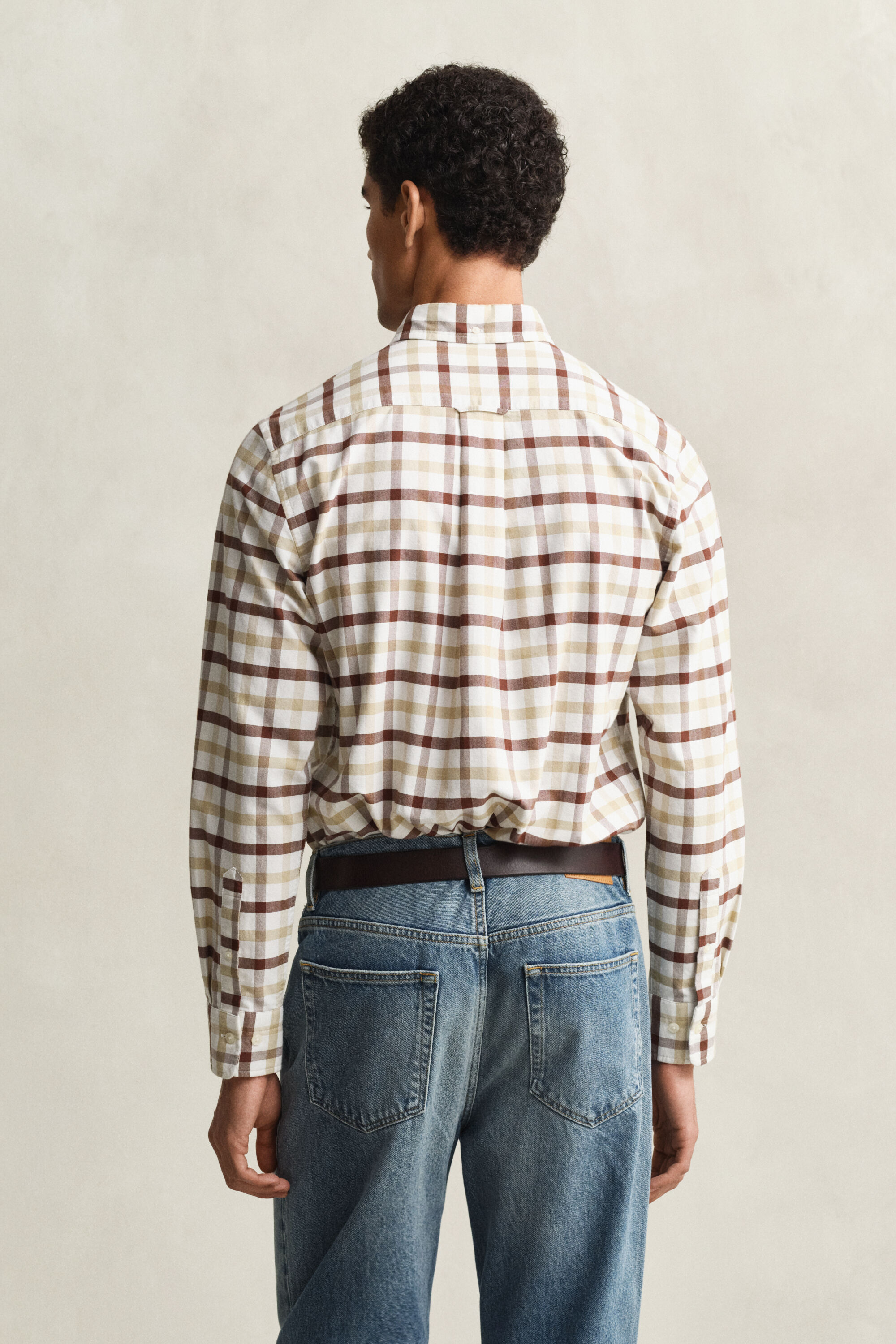 Regular Fit Oxford-Hemd mit Karomuster