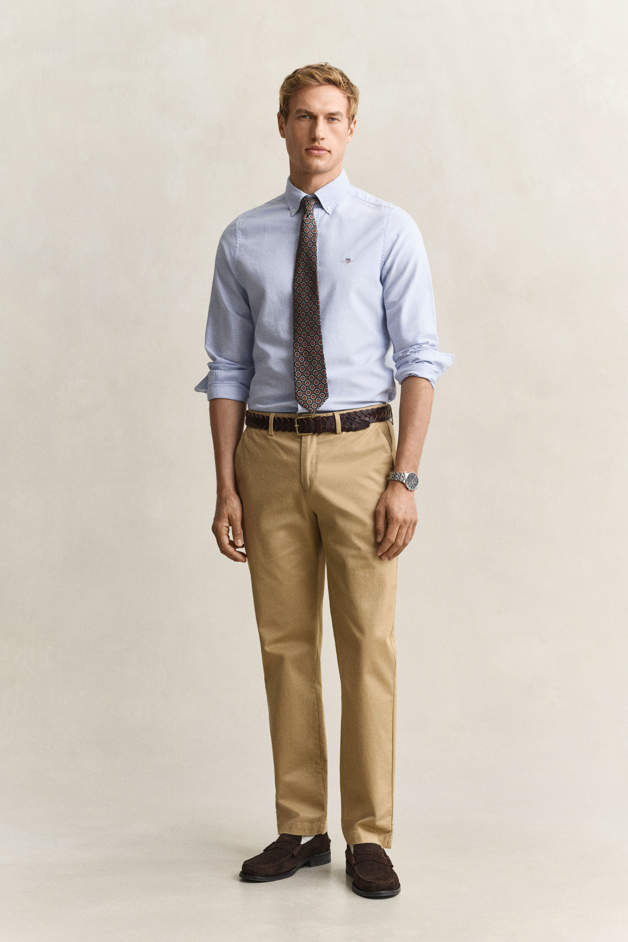 Regular Fit Smart Chinohose