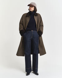 Weicher Rollkragenpullover aus Wolle mit Kaschmiranteil