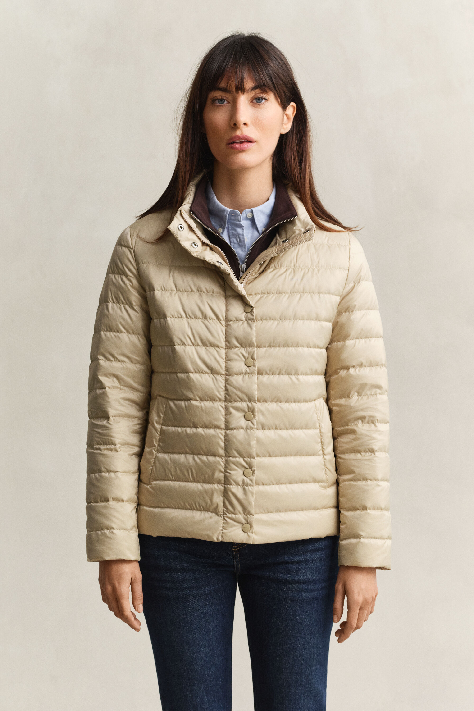 Leichte Daunenjacke