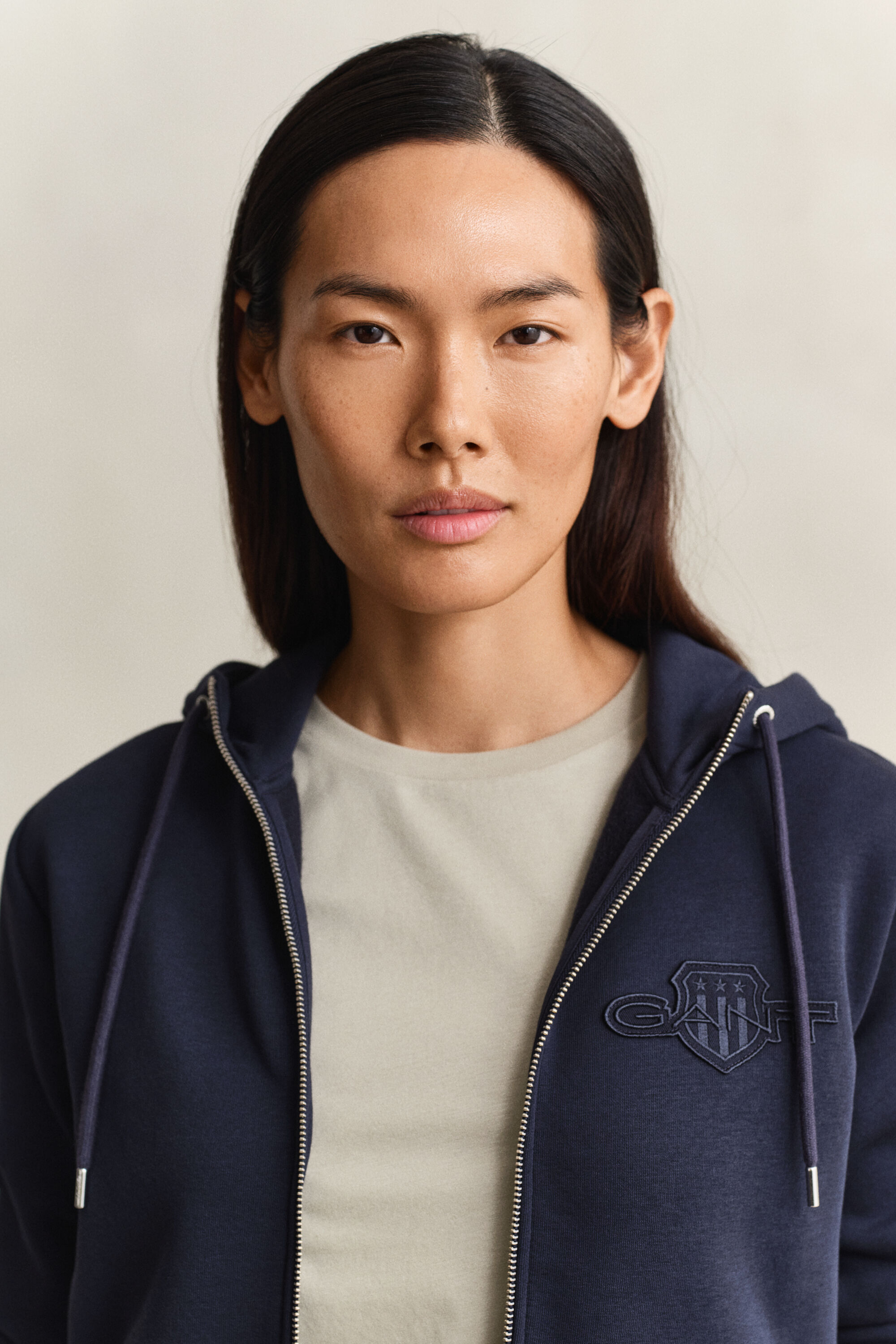 Tonal Shield Sweatjacke