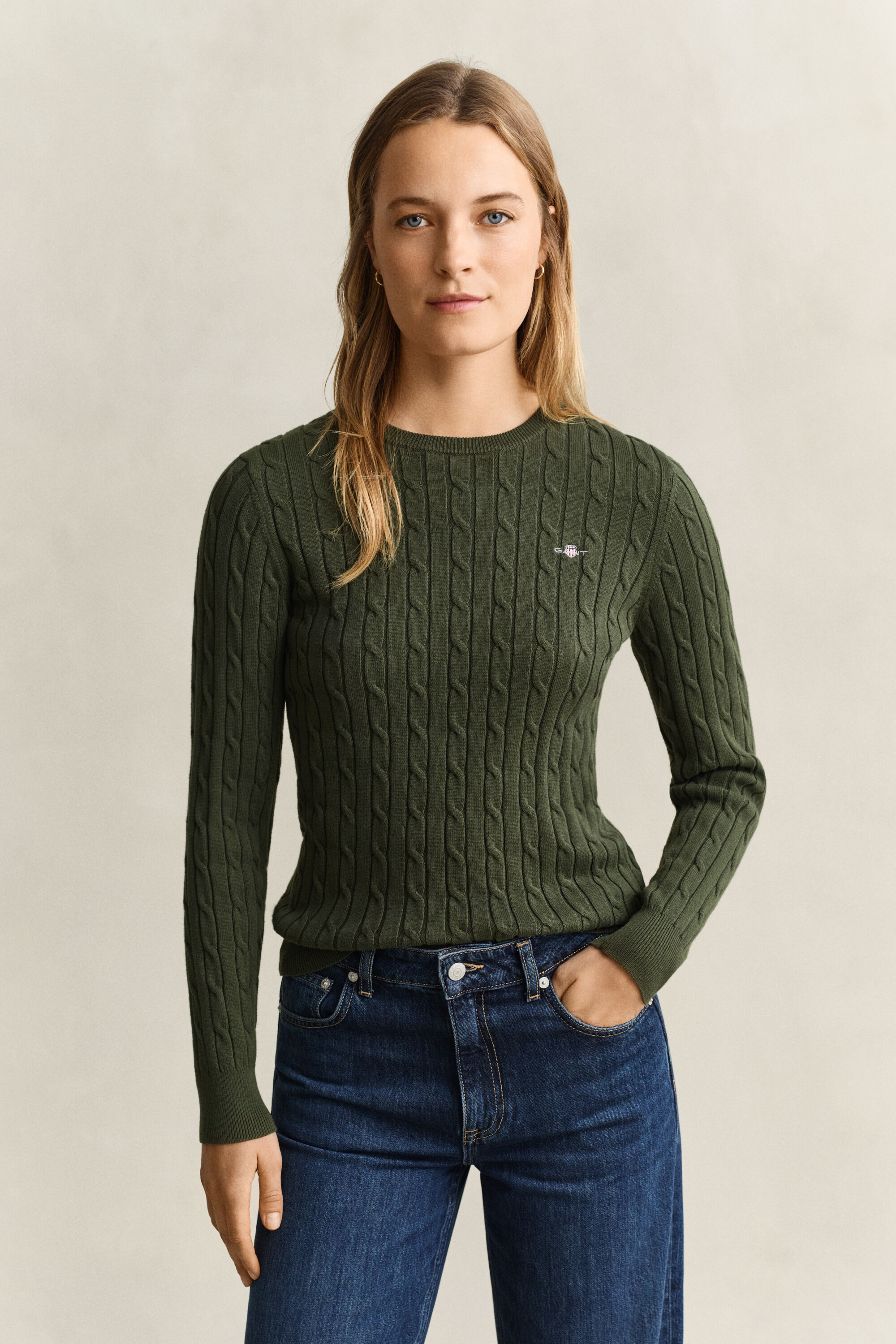 Classic Zopfstrickpullover