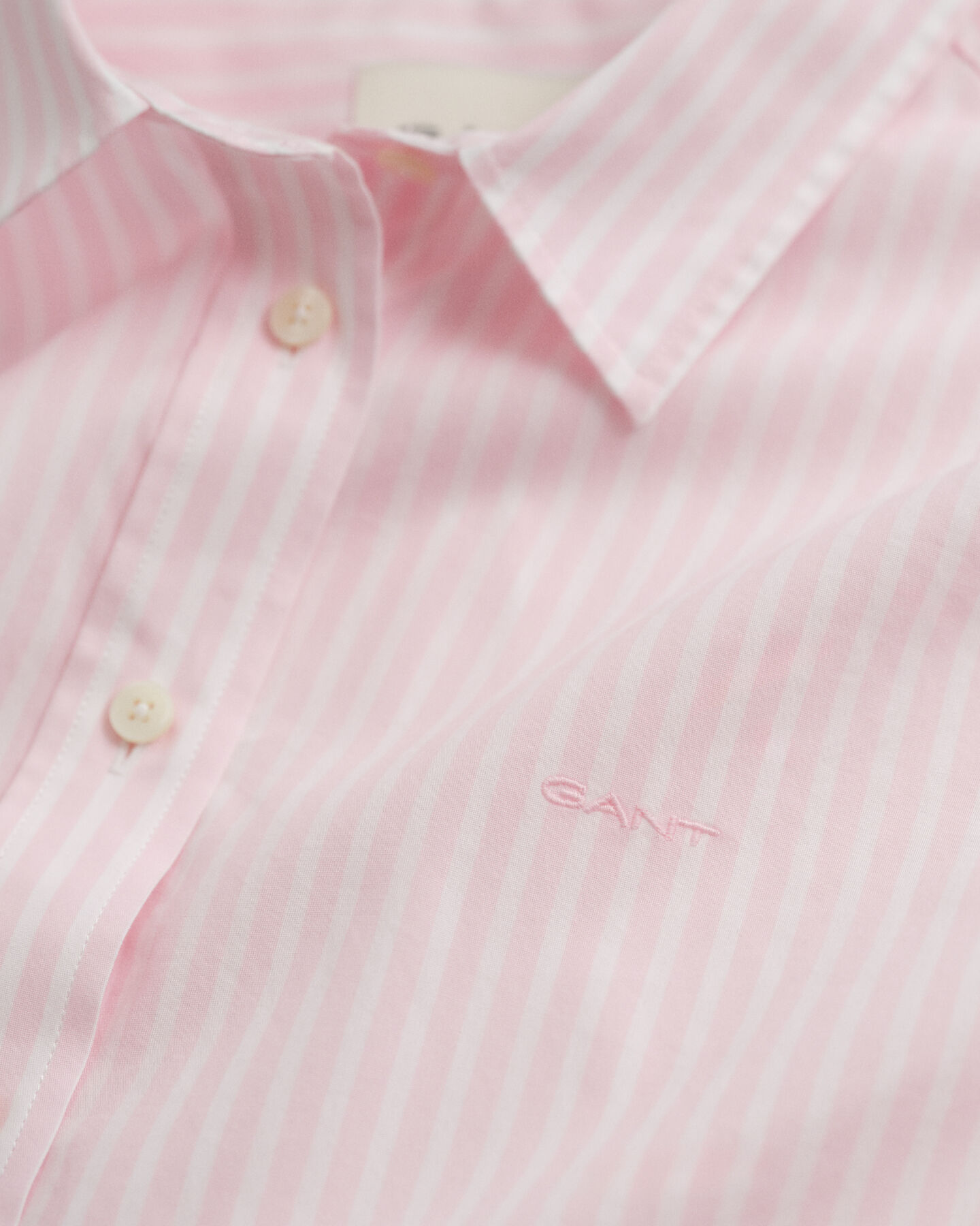 Regular Fit Classic Popeline Hemd mit Streifen