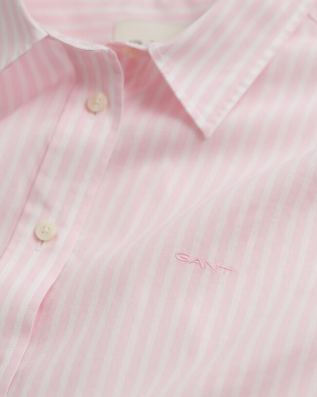 Regular Fit Classic Popeline Hemd mit Streifen