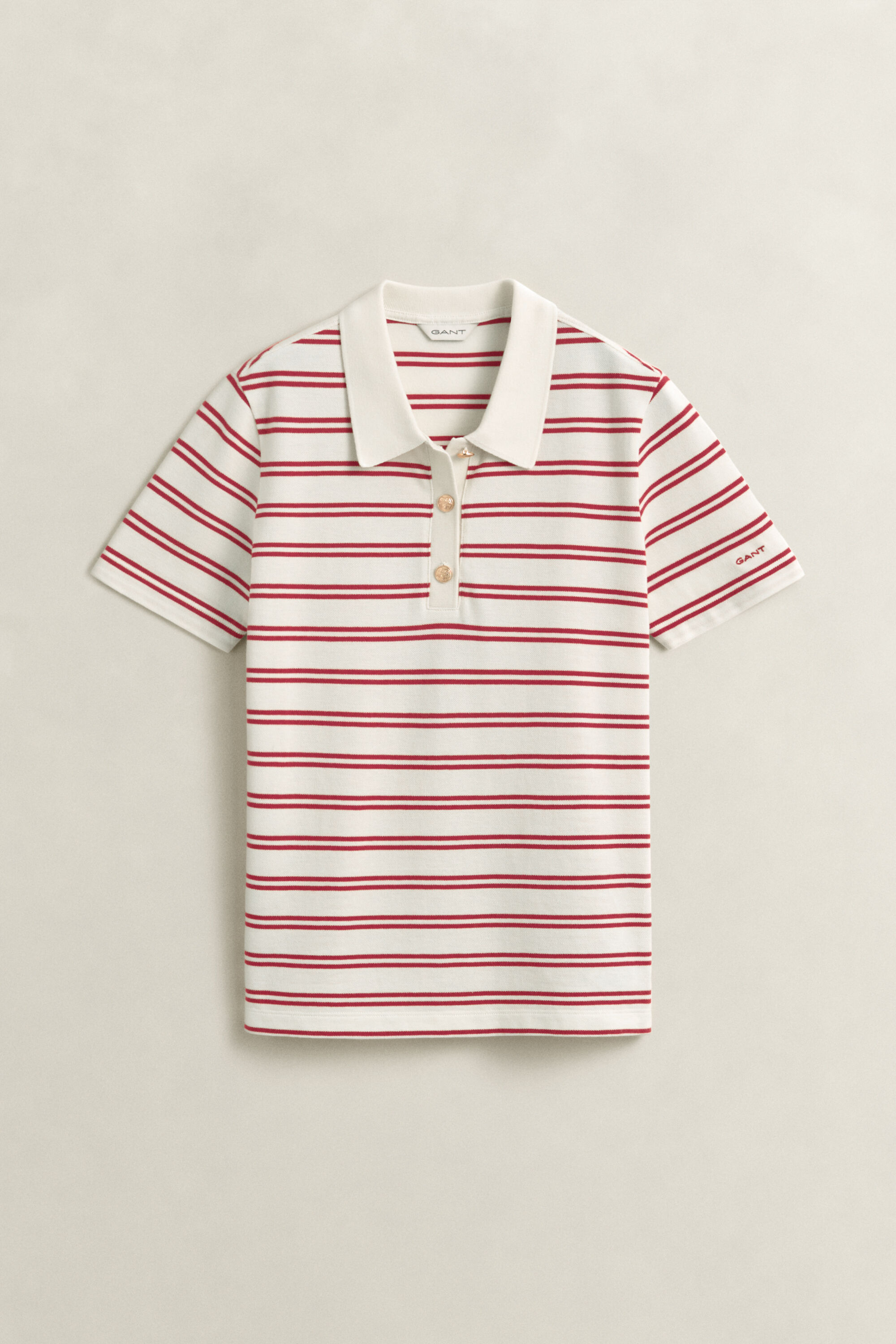 Gestreiftes Piqué-Poloshirt