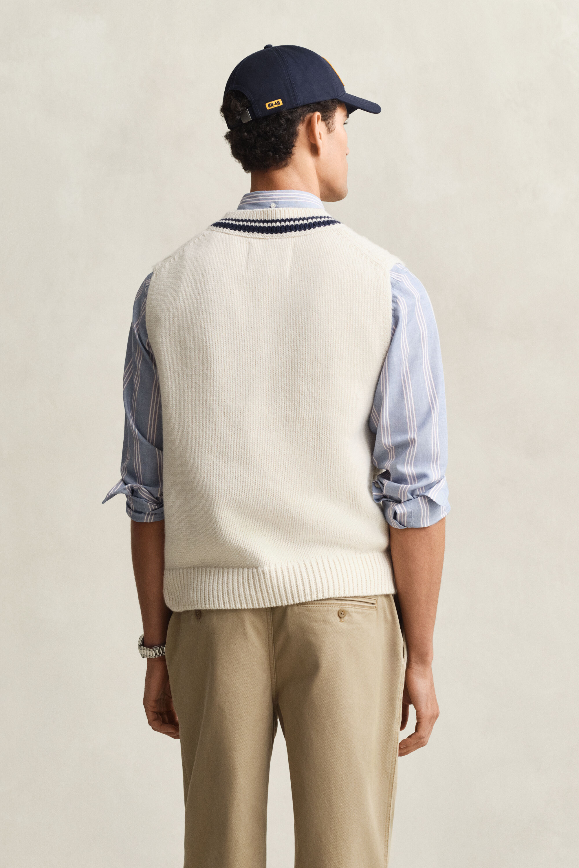 Zopfstrick Pullunder