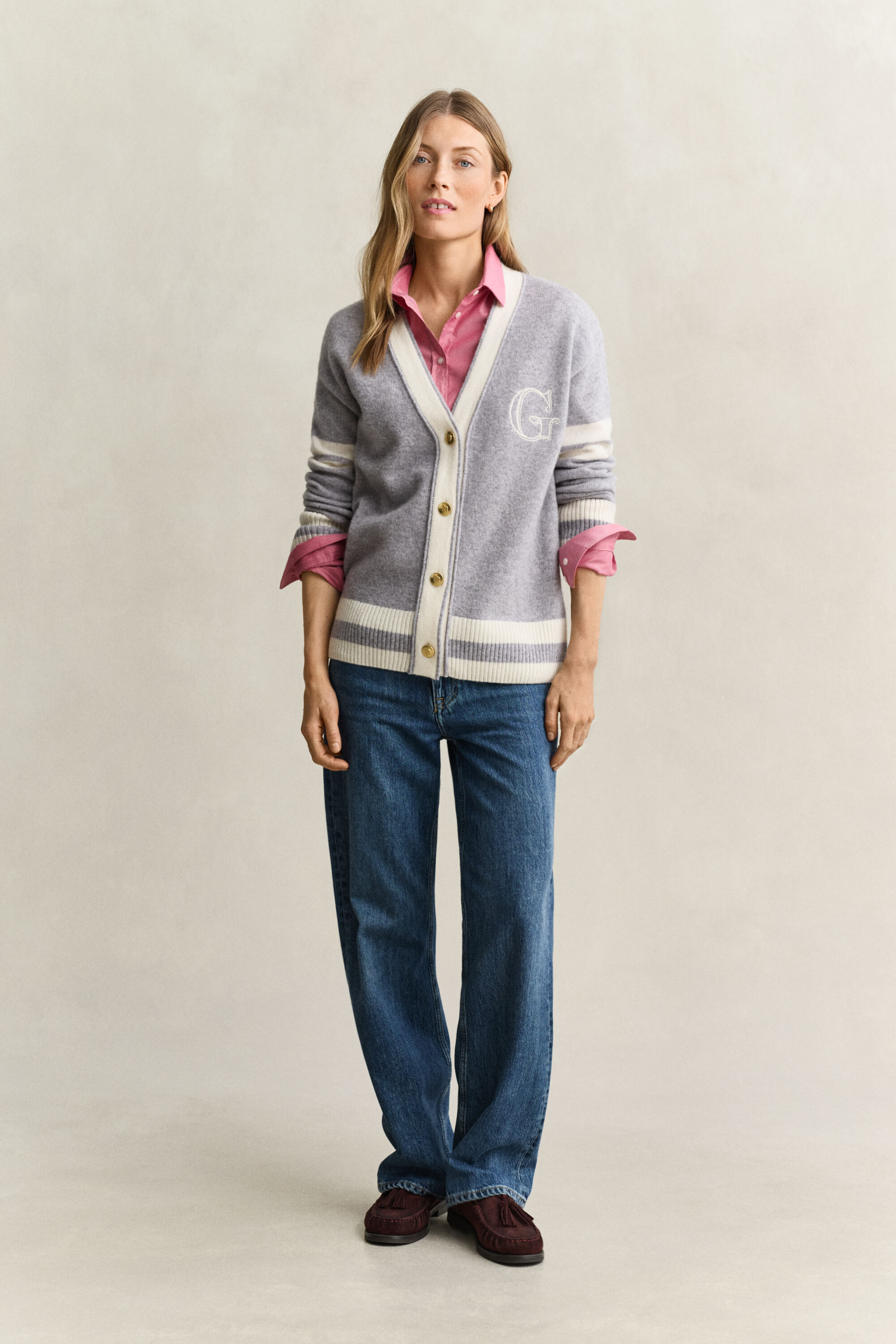 Gant Varsity Strickjacke