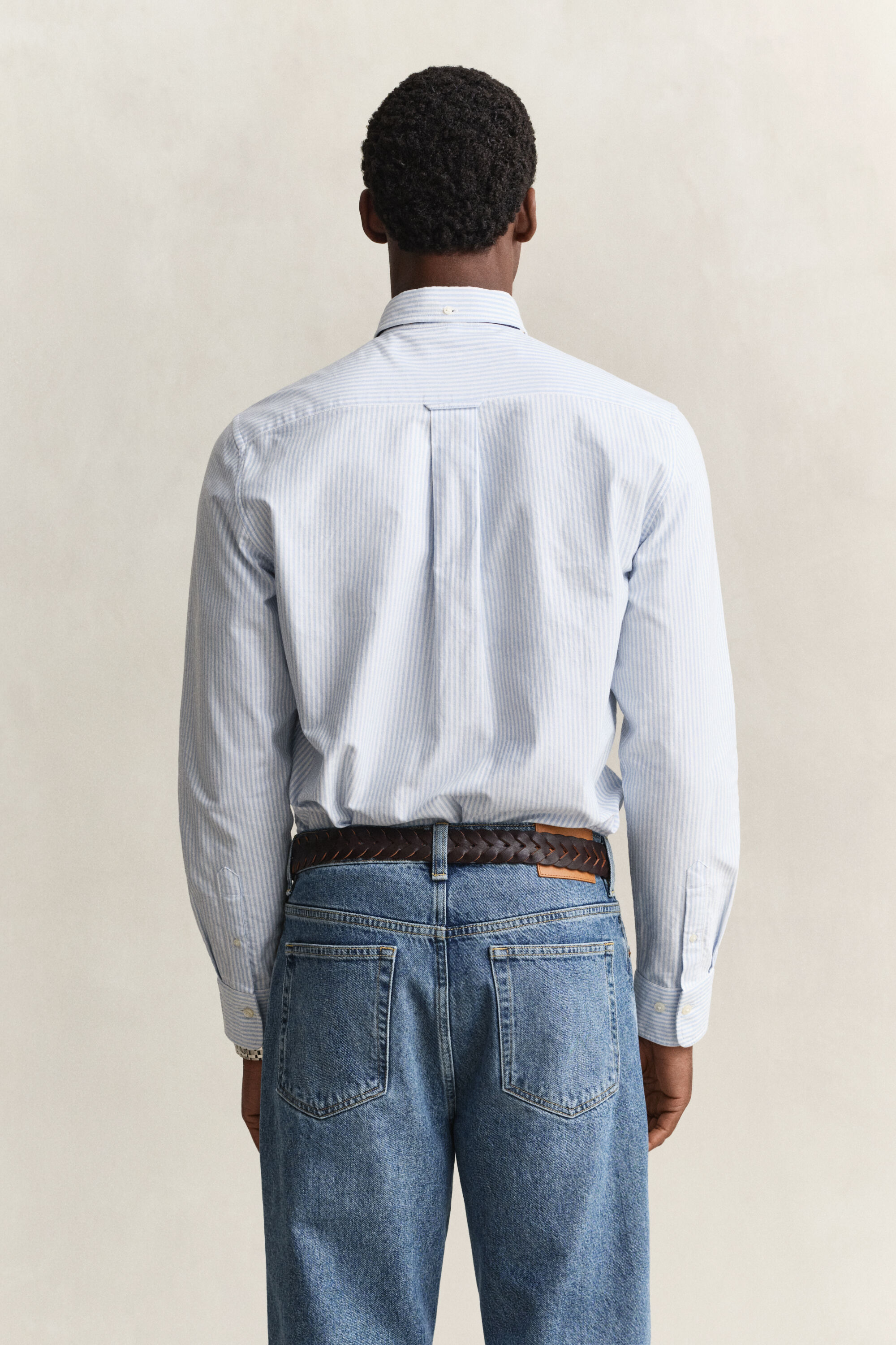 Classic Regular Fit Oxford-Hemd mit Streifen