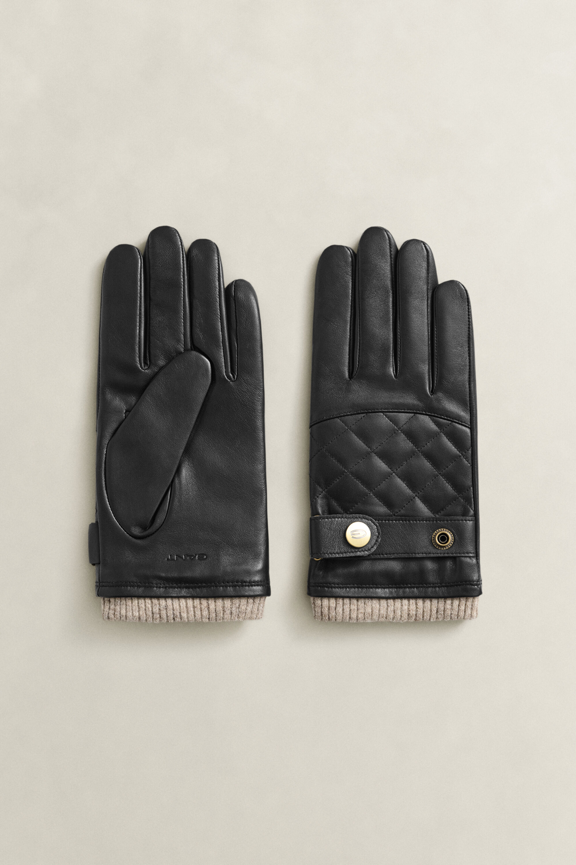 Lammlederhandschuhe mit Steppung