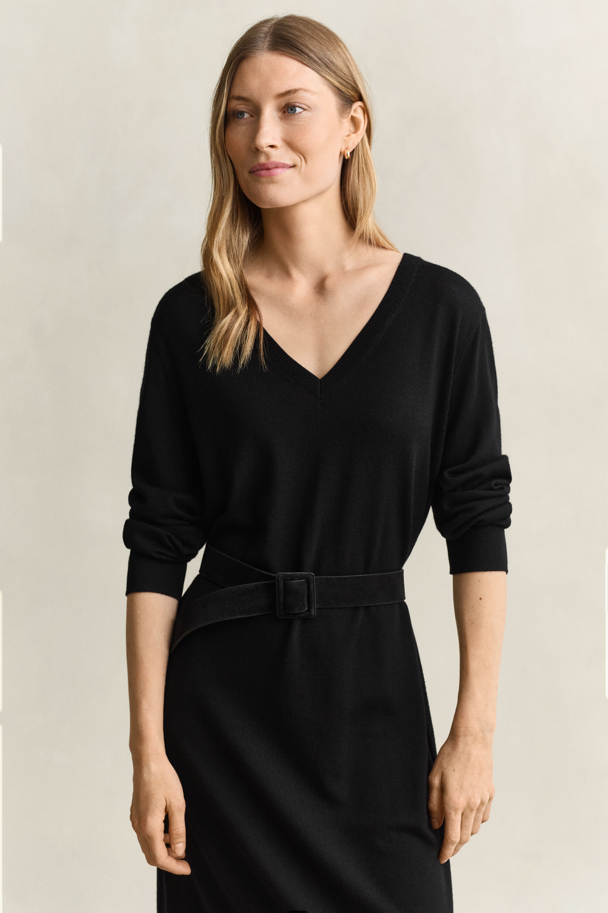 Kleid aus extrafeiner Merinowolle