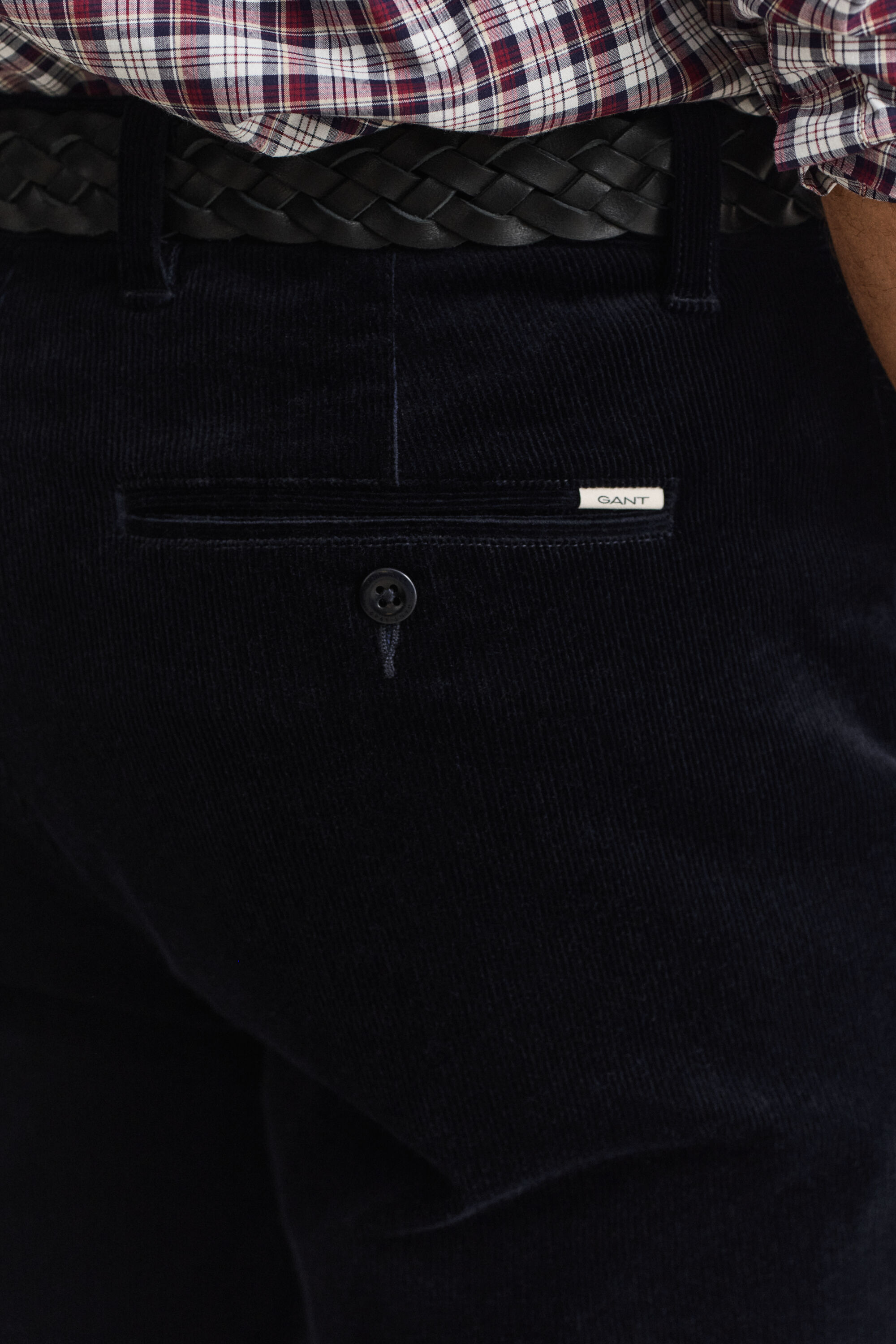 Regular Fit Cord Chinohose