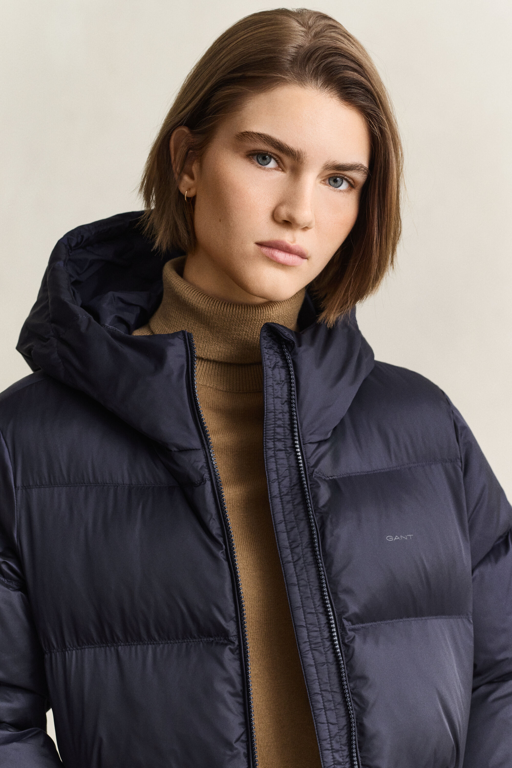 Steppjacke mit mittlerer Wattierung