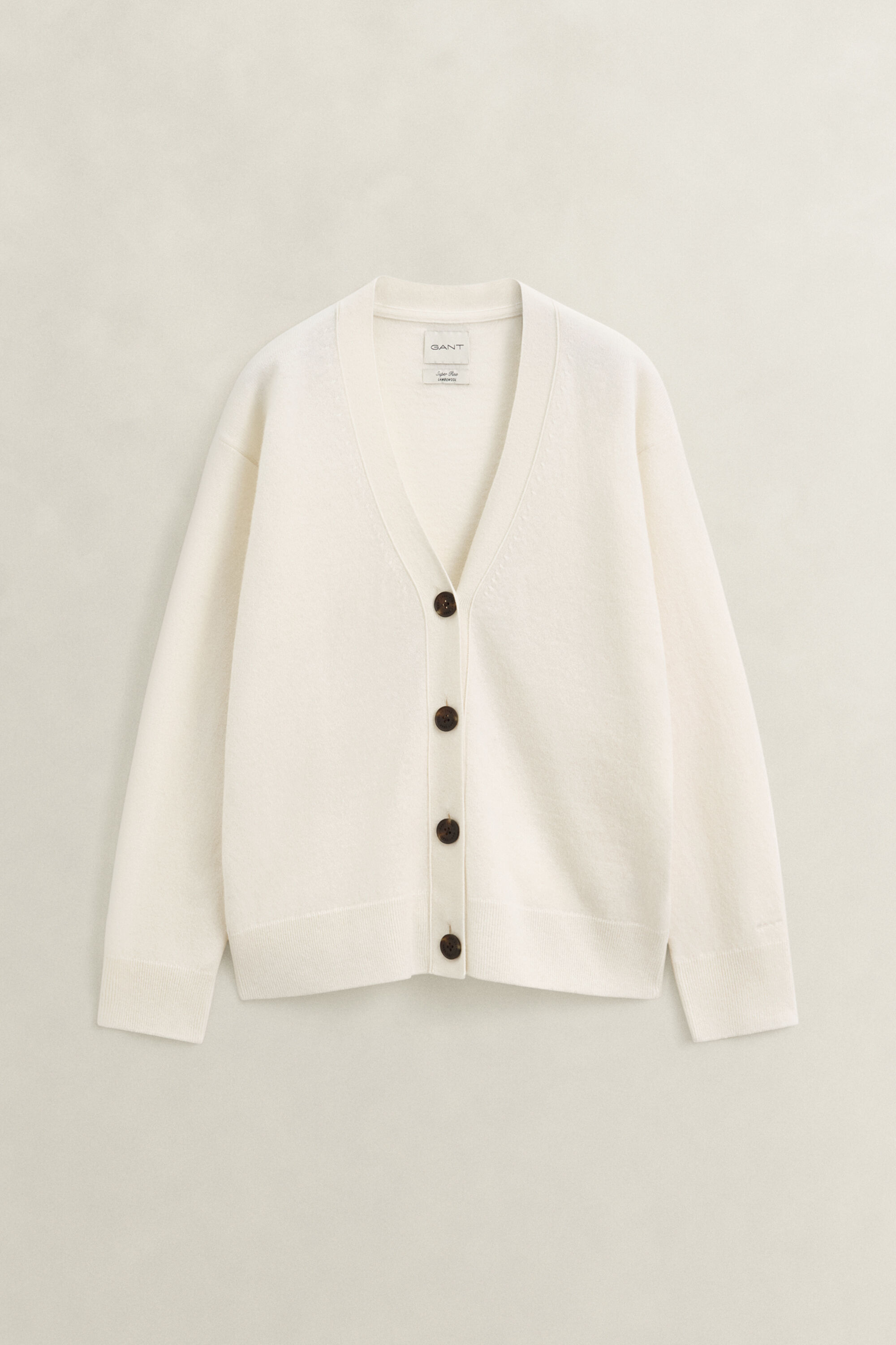 Superfine Lambswool Strickjacke