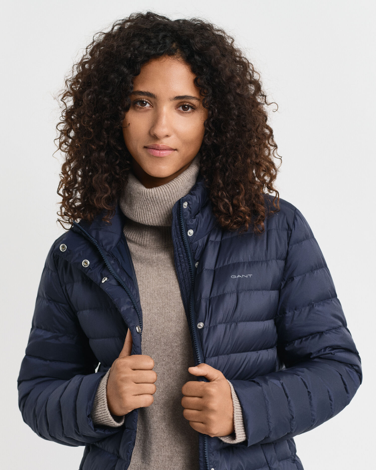 Leichter Daunenmantel