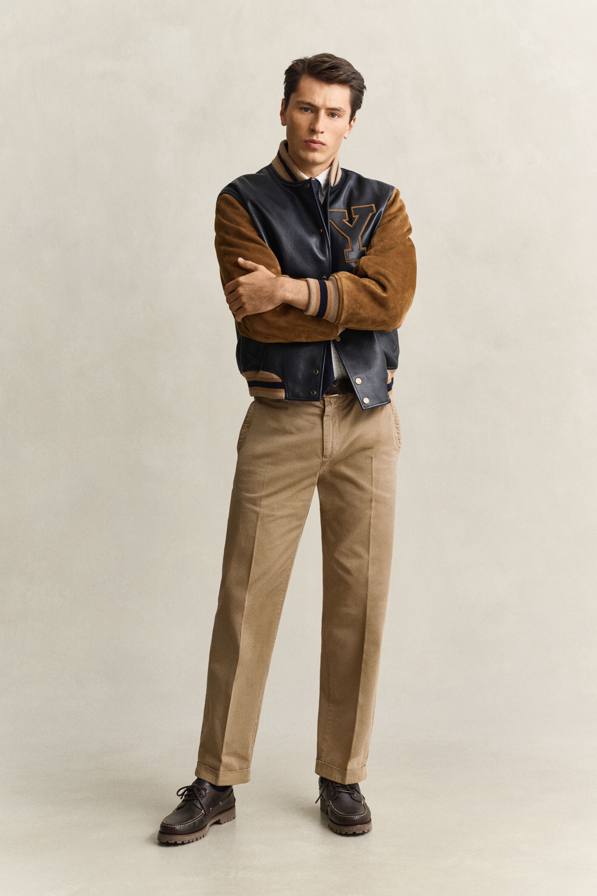 Gant x Yale Chinohose aus Baumwolltwill