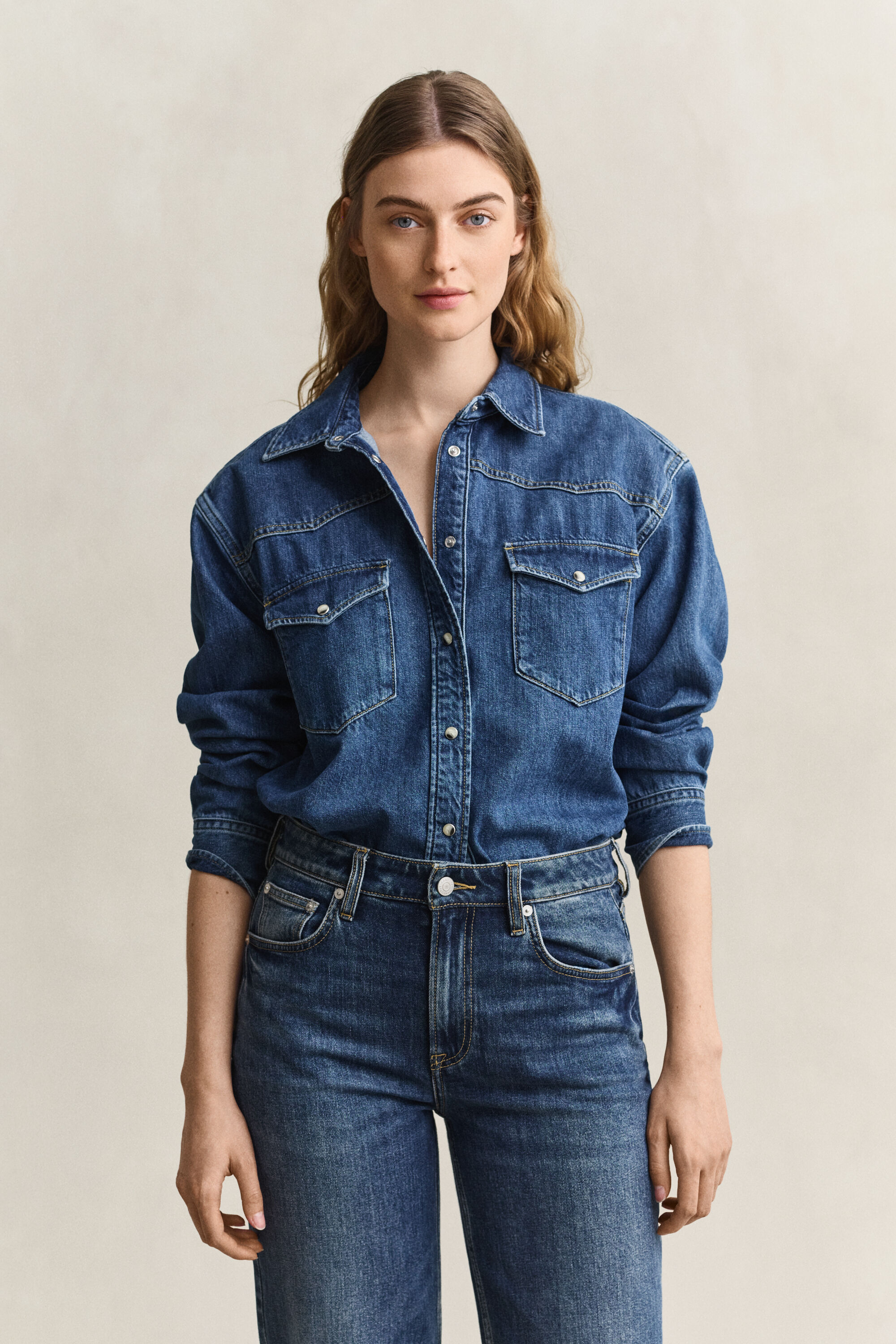 Ranger Jeansbluse