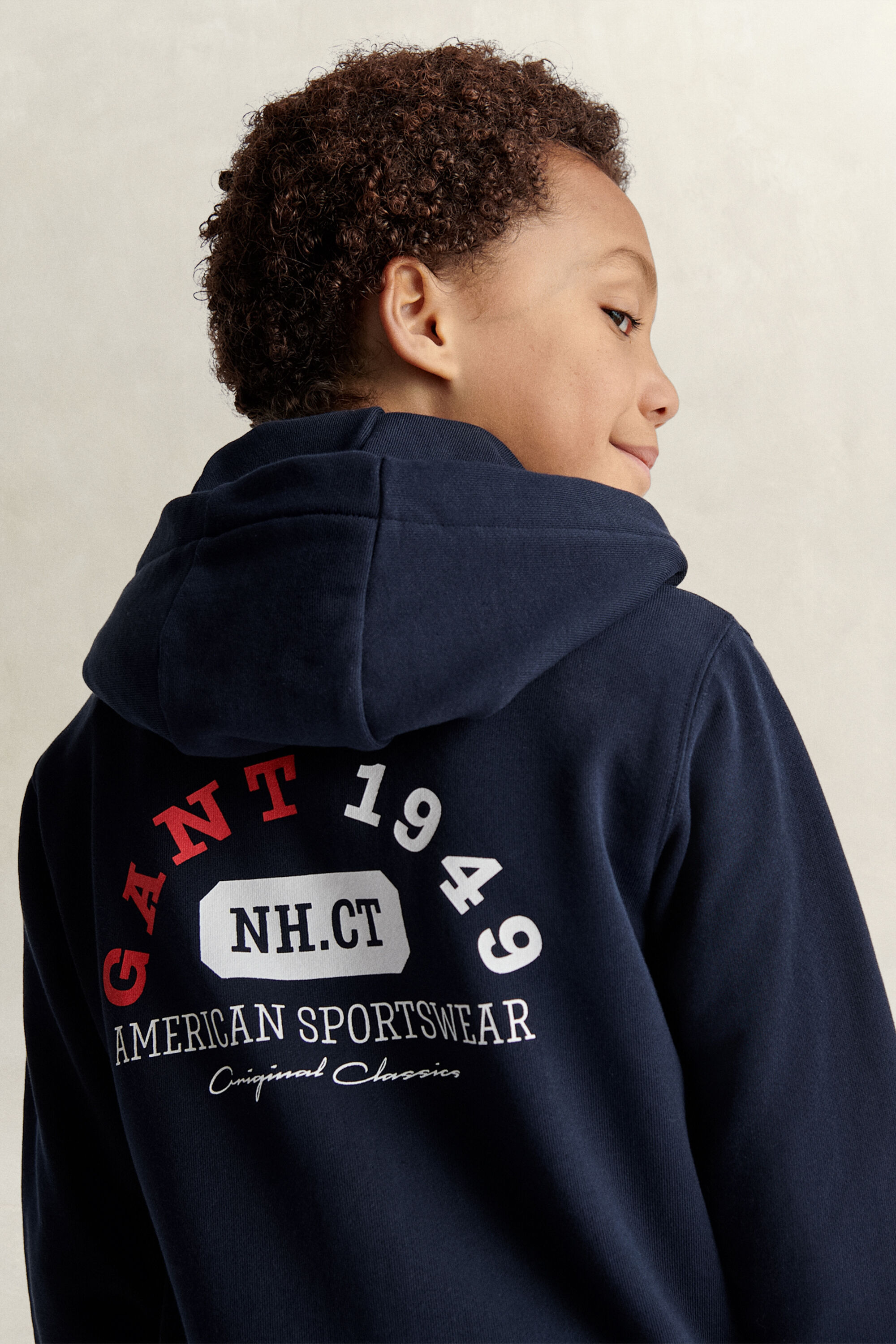 Teen Boys Graphic Sweatjacke