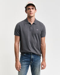 Regular Fit Shield Piqu&eacute; Poloshirt