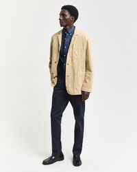 Slim Fit Indigo Hemd