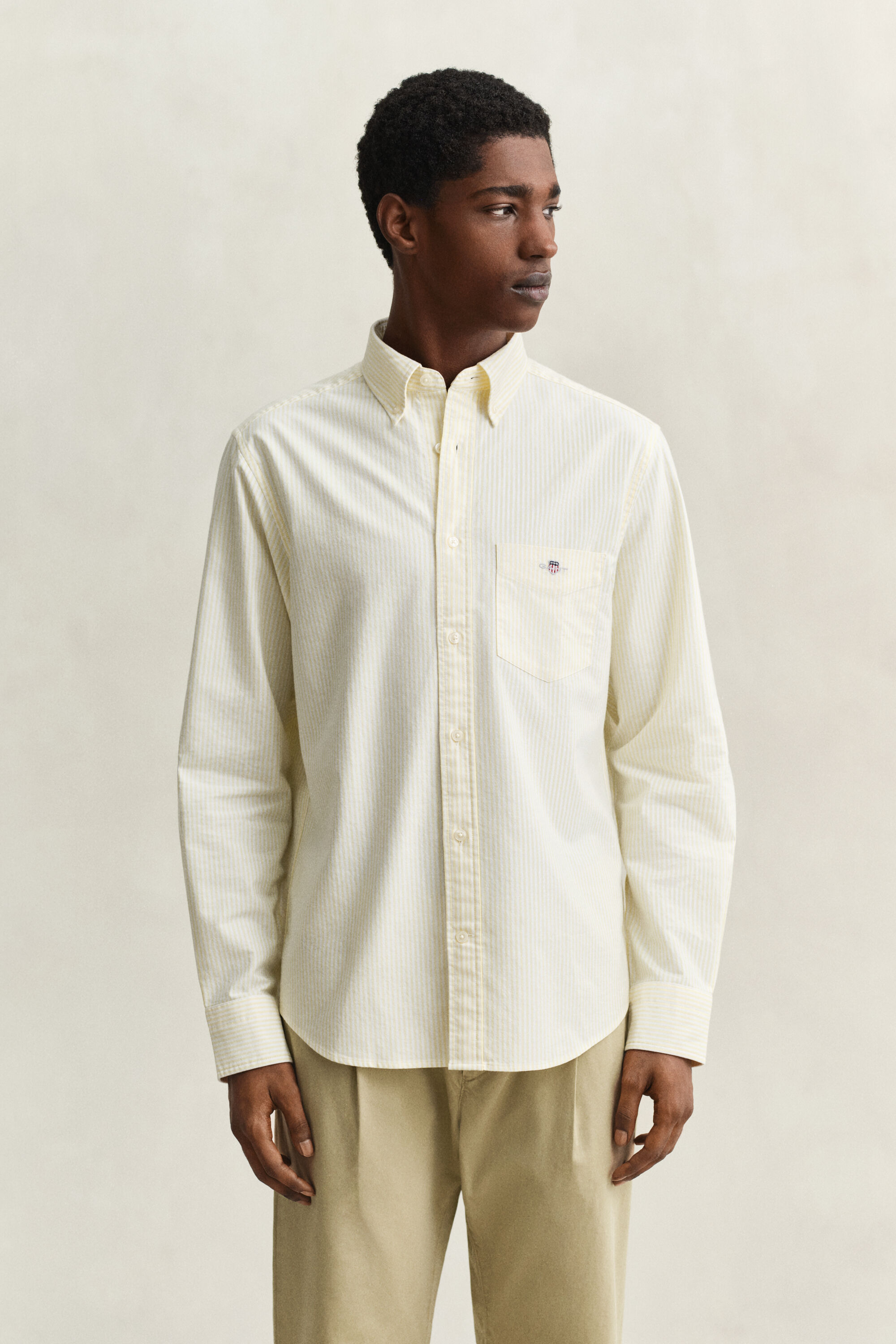 Banker Stripe Classic Oxford-Hemd