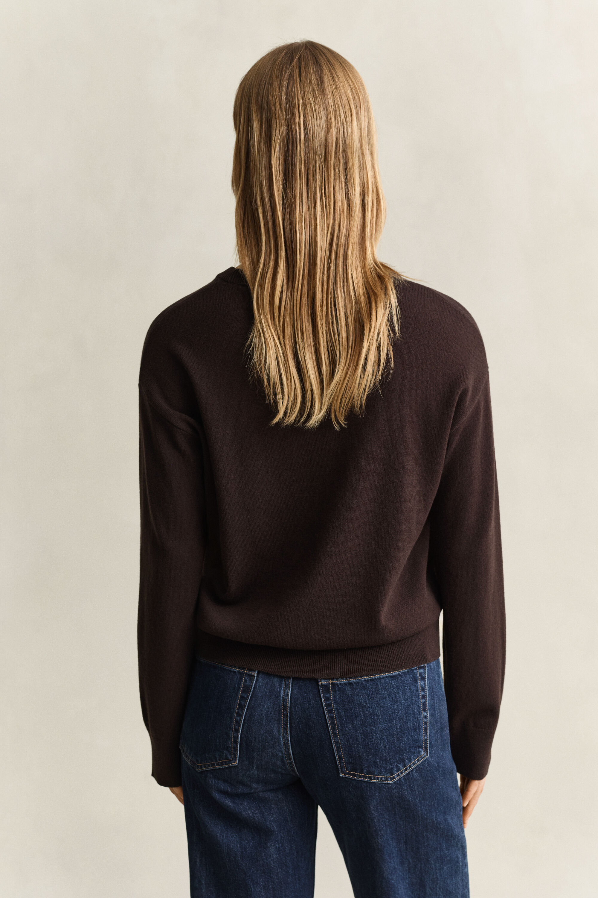 Superfine Lambswool Rundhalspullover