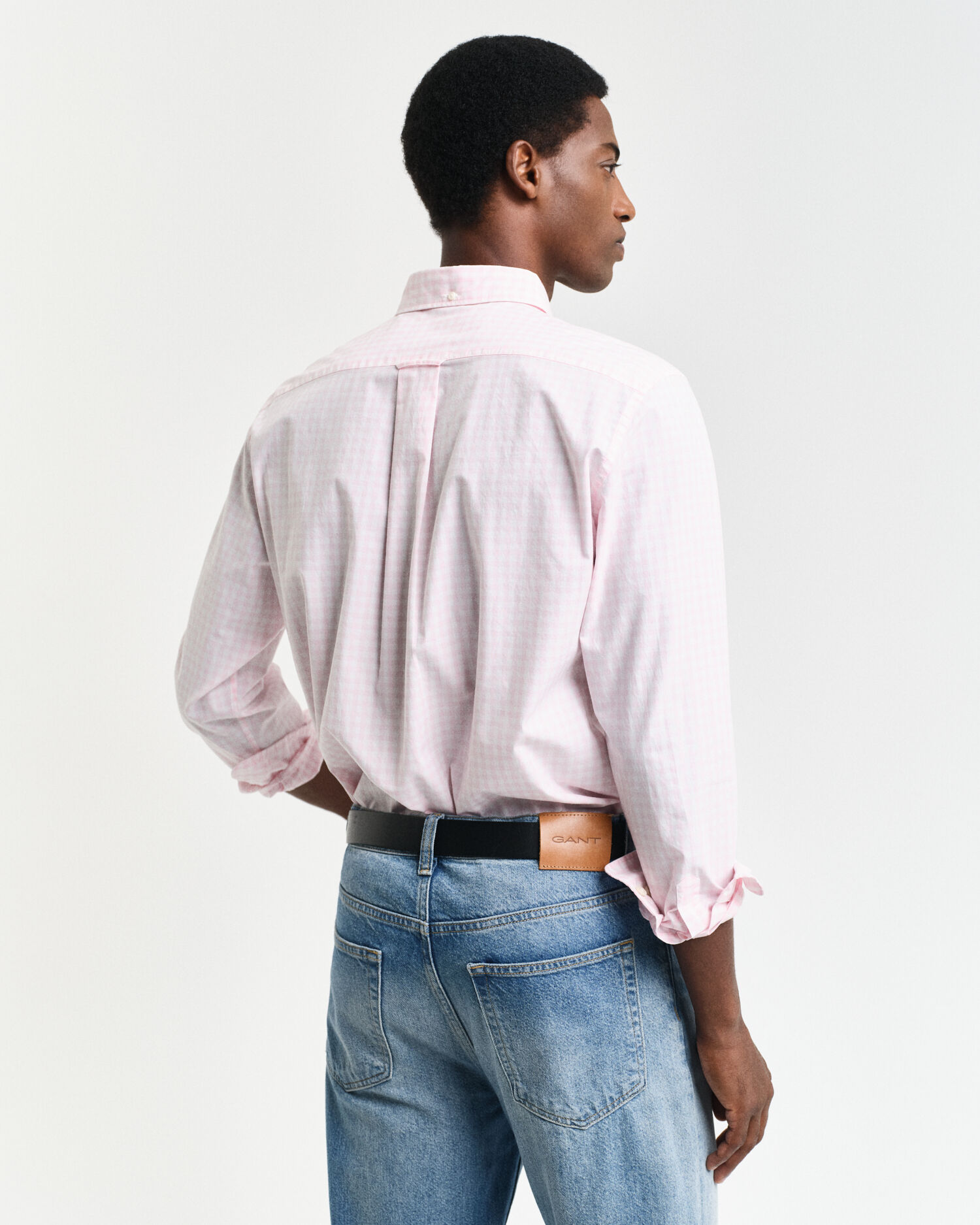 Regular Fit Classic Gingham Popeline Hemd