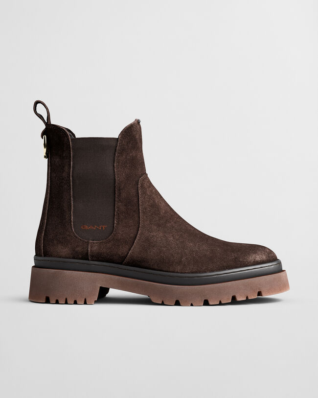 Aligrey Chelsea Boot aus Veloursleder