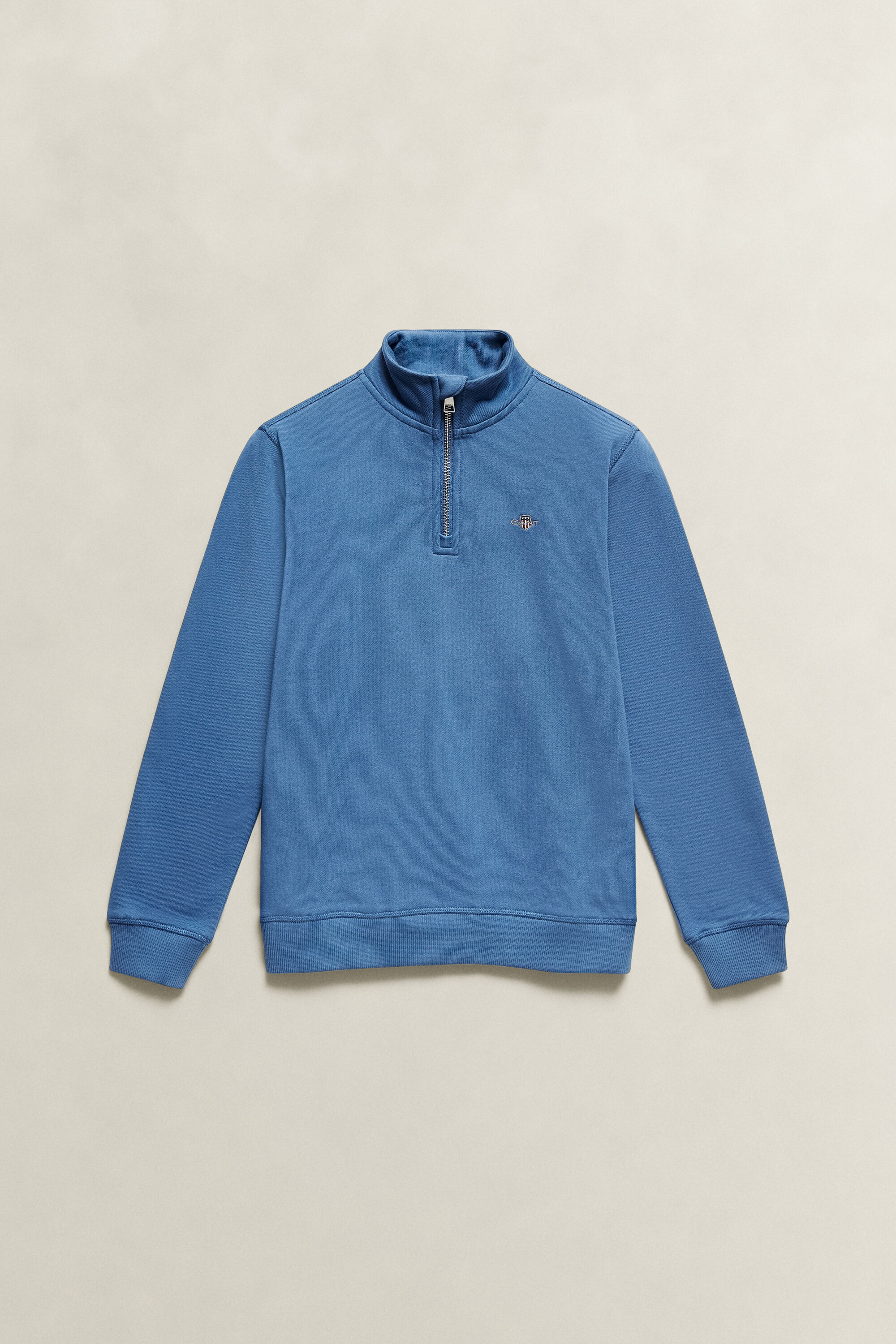 Teen Boys Shield Sweatshirt mit Reißverschlusskragen