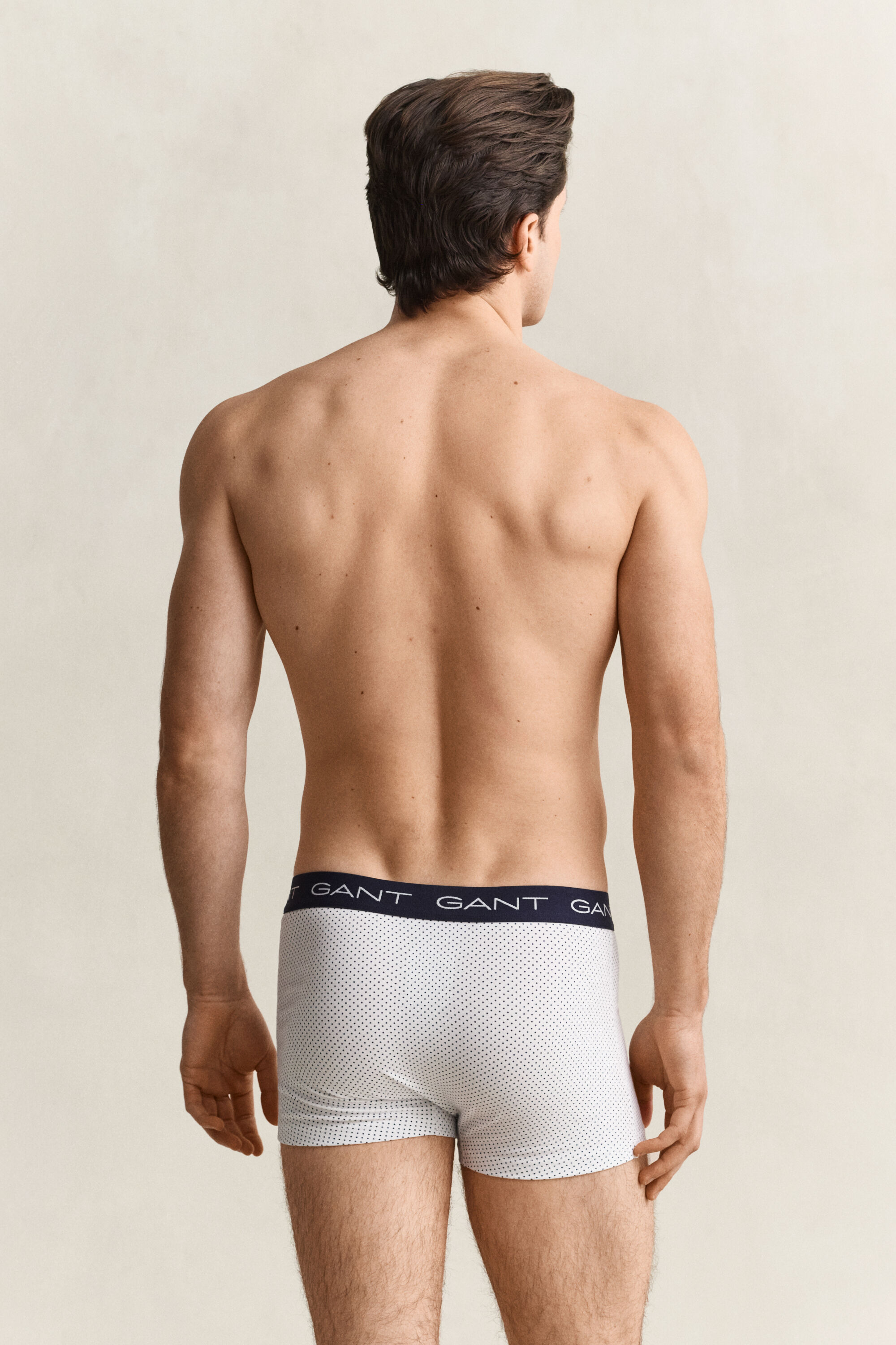3er-Pack Boxershorts mit Punktmuster