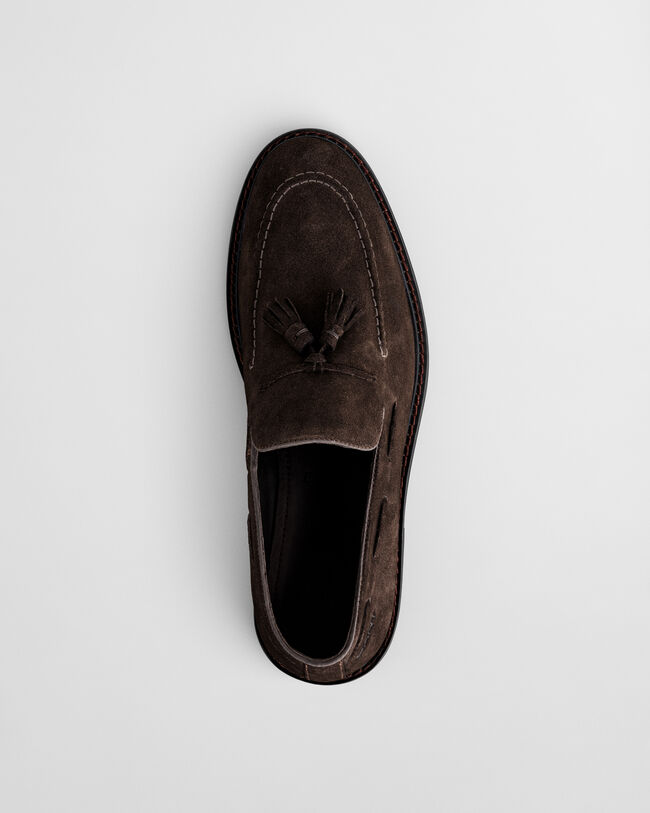 Lozham Loafer aus Veloursleder