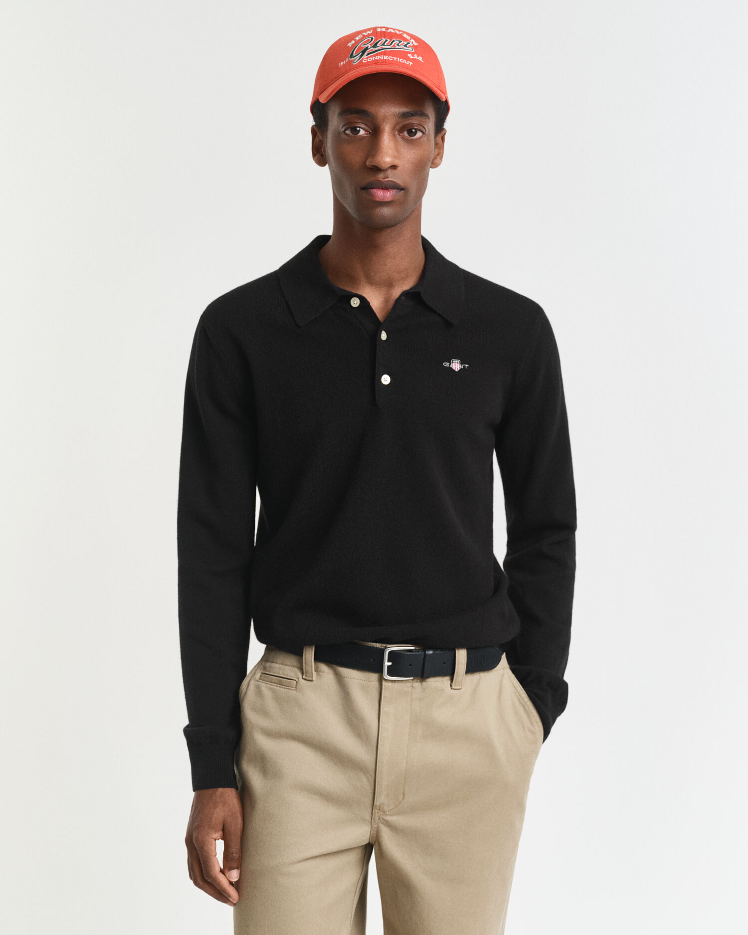 Superfine Lambswool Polopullover