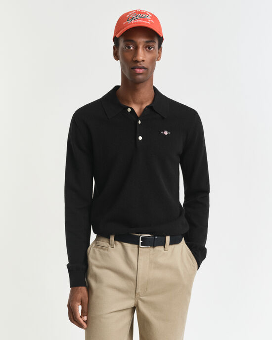 Superfine Lambswool Polopullover