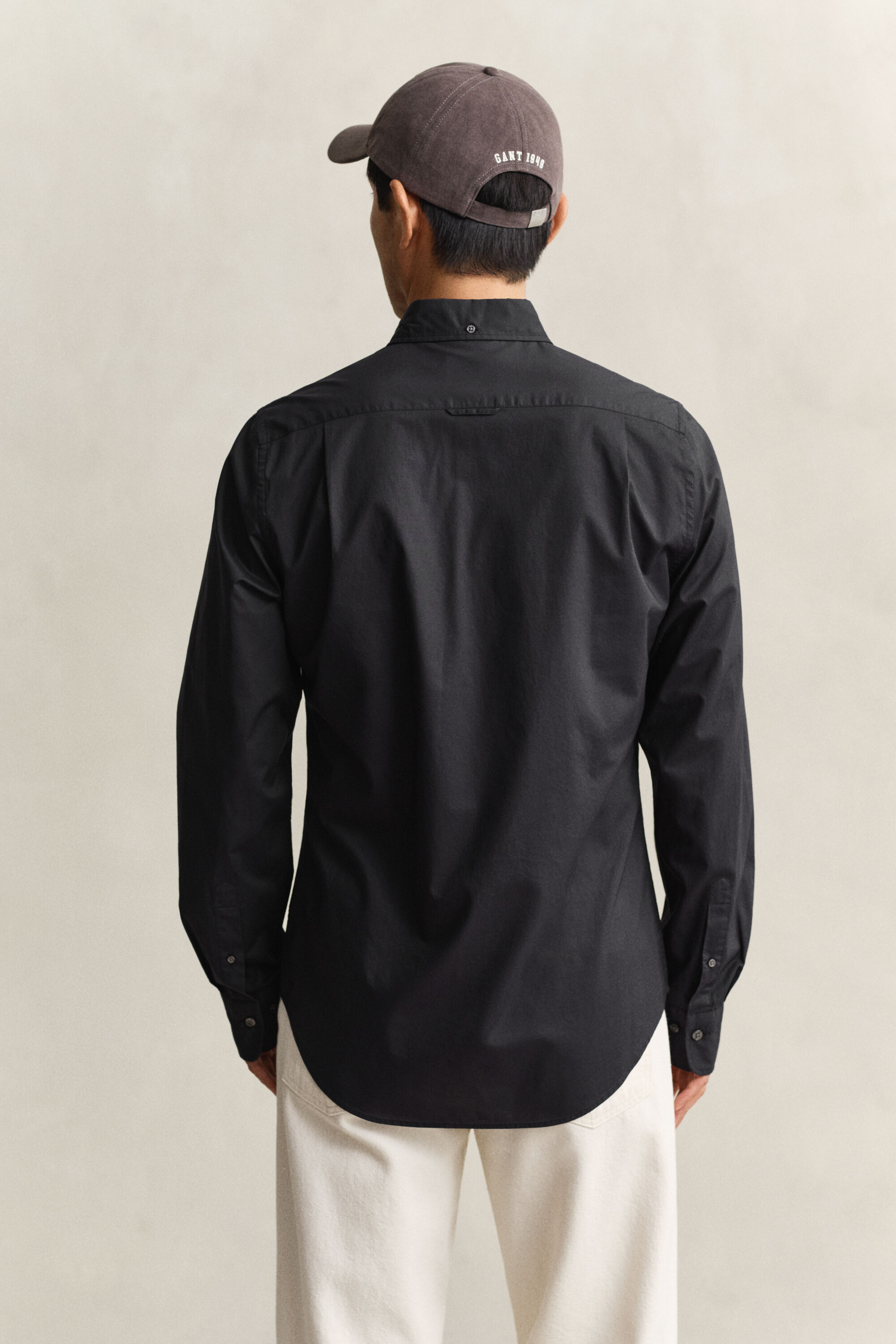 Slim Fit Classic Popeline Hemd