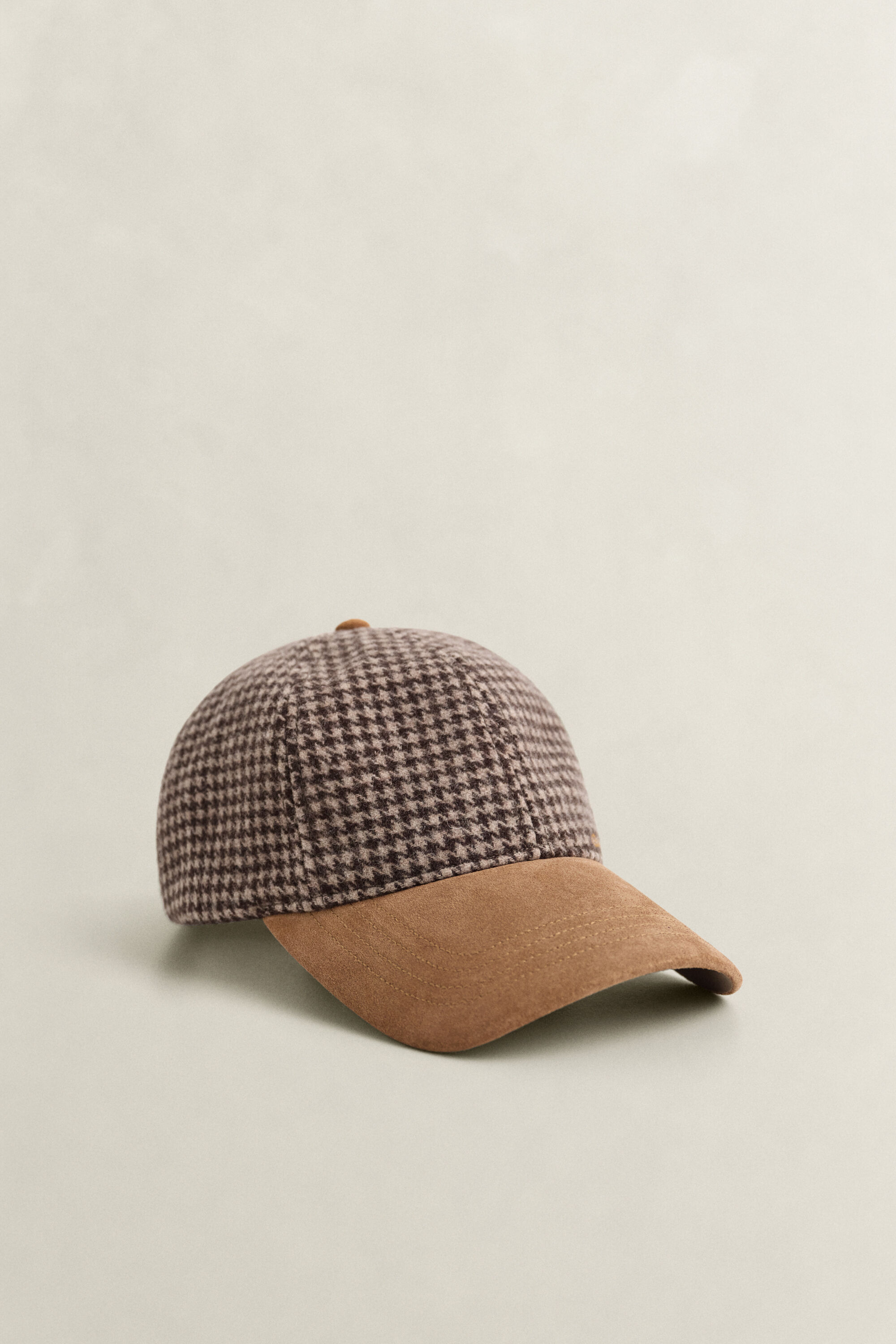 Kariertes Wollcap