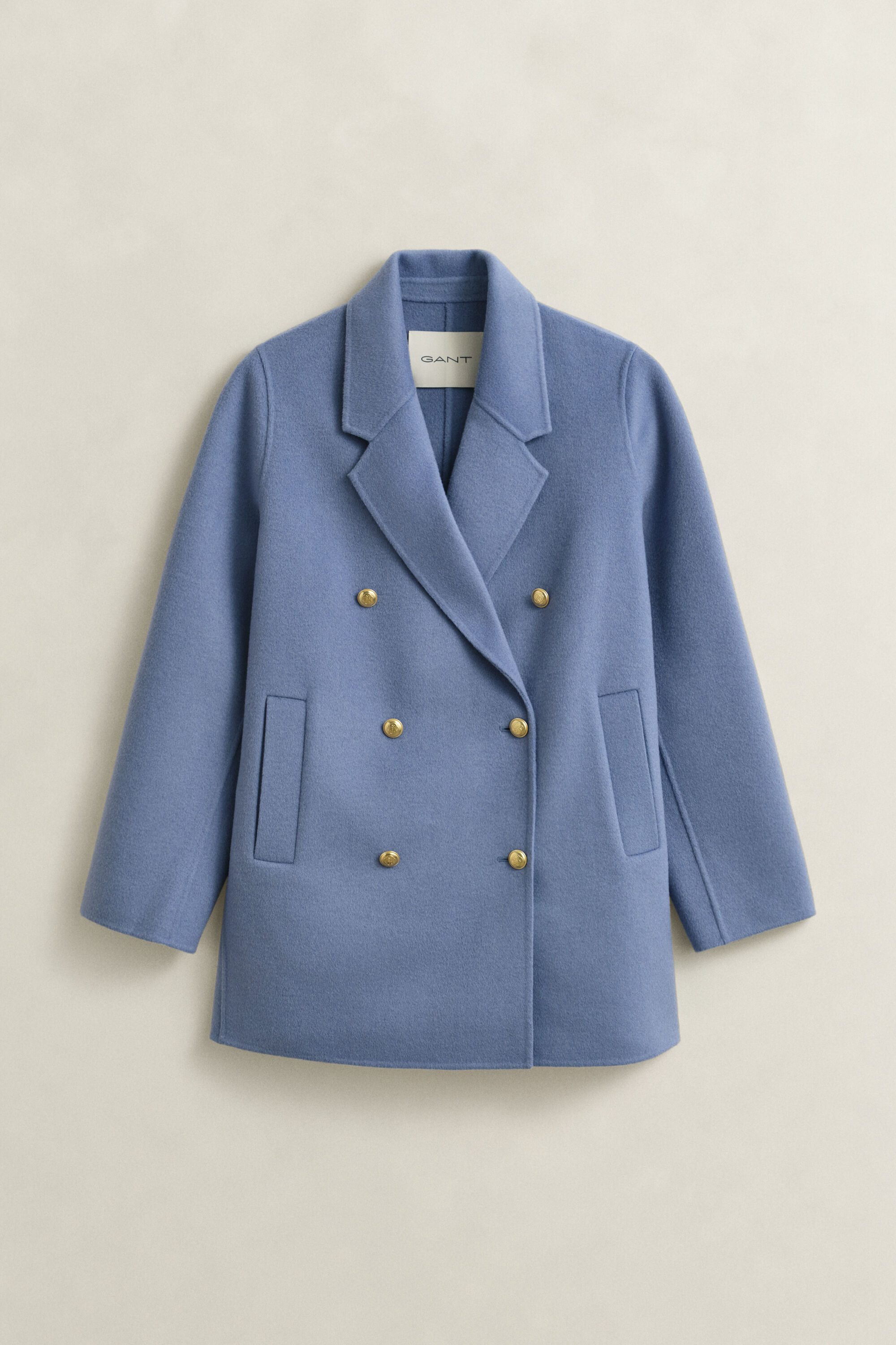 Caban in handgenähter Optik