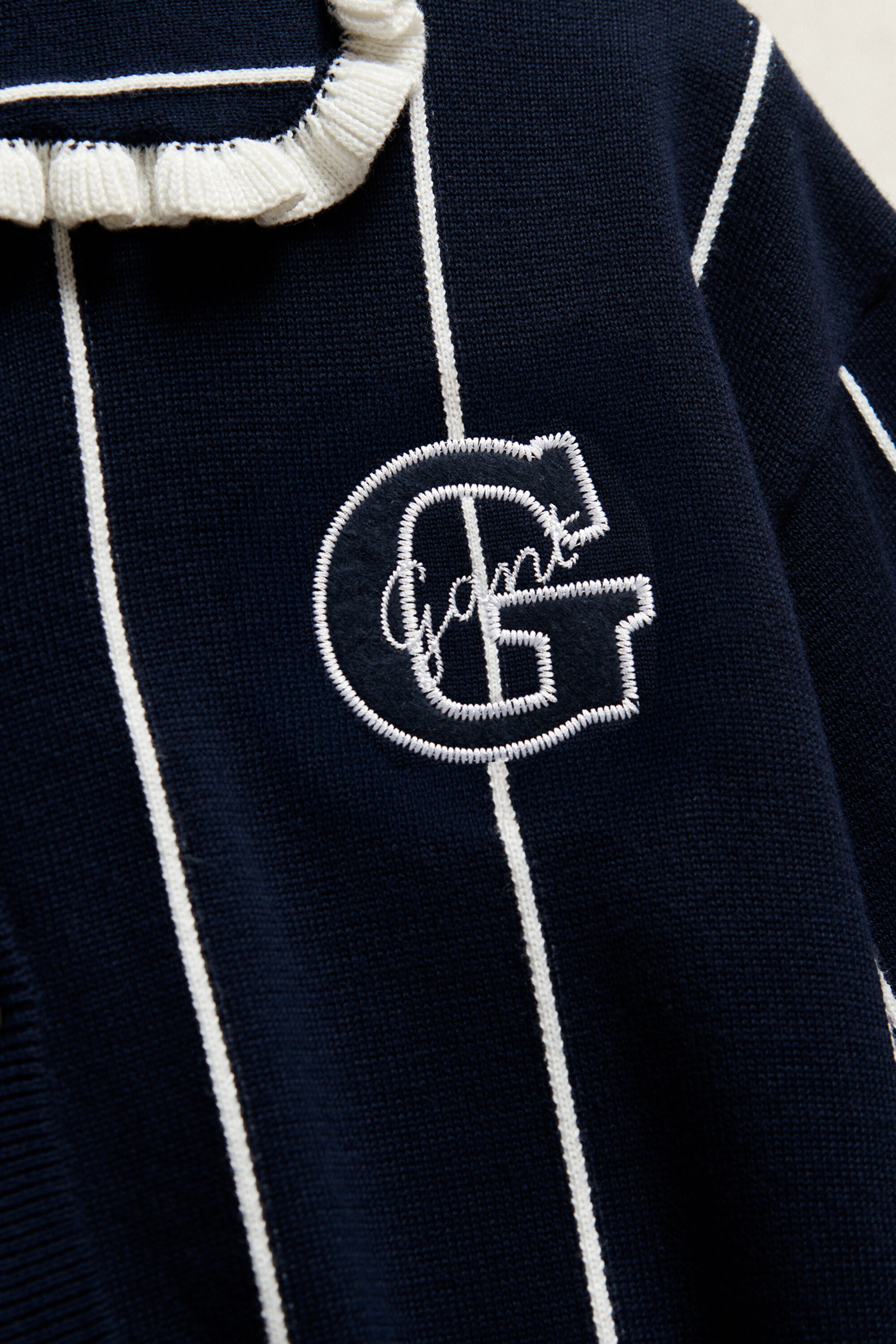 Teen Girls Strickjacke mit Streifen