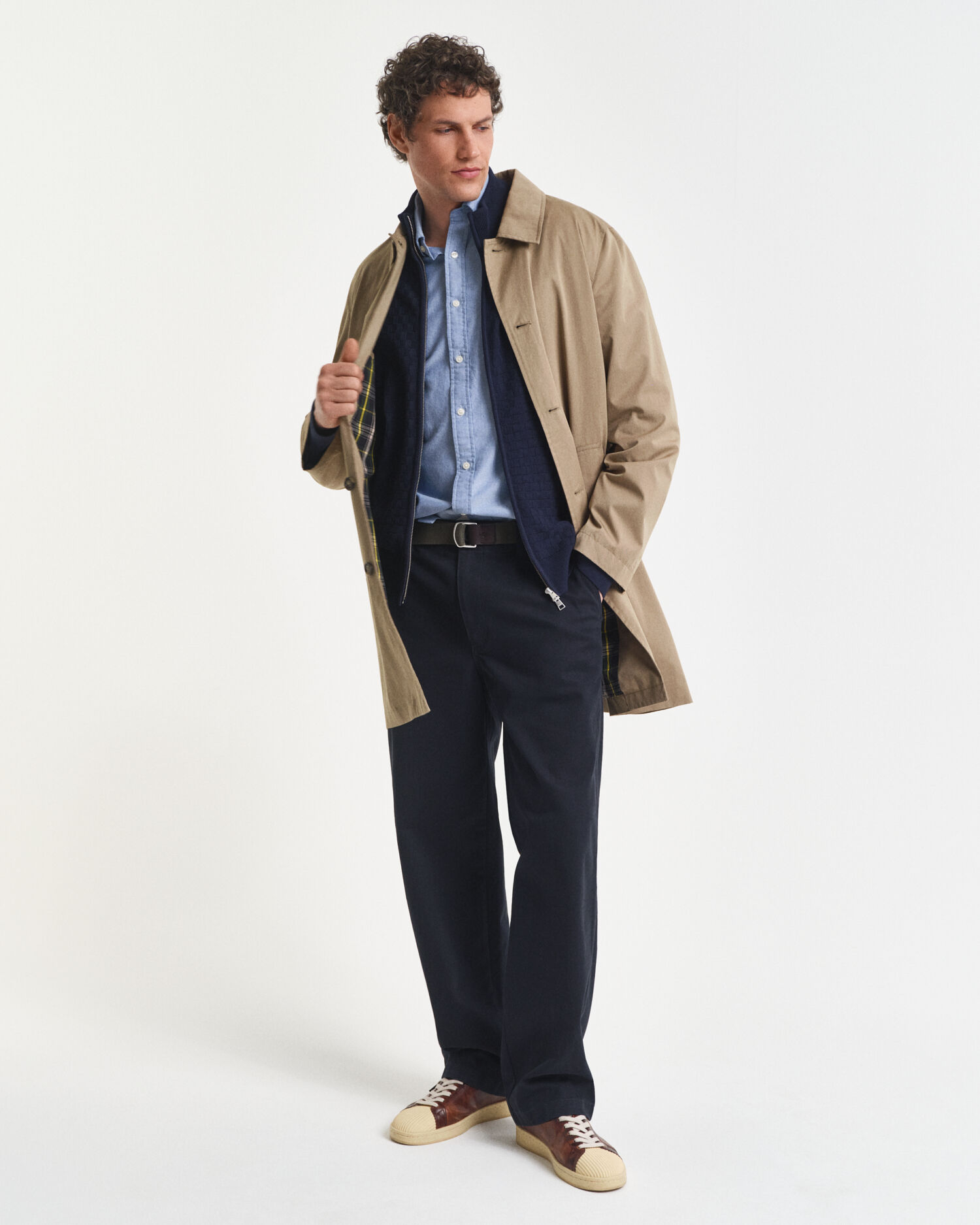 Strickjacke mit Mikrostruktur