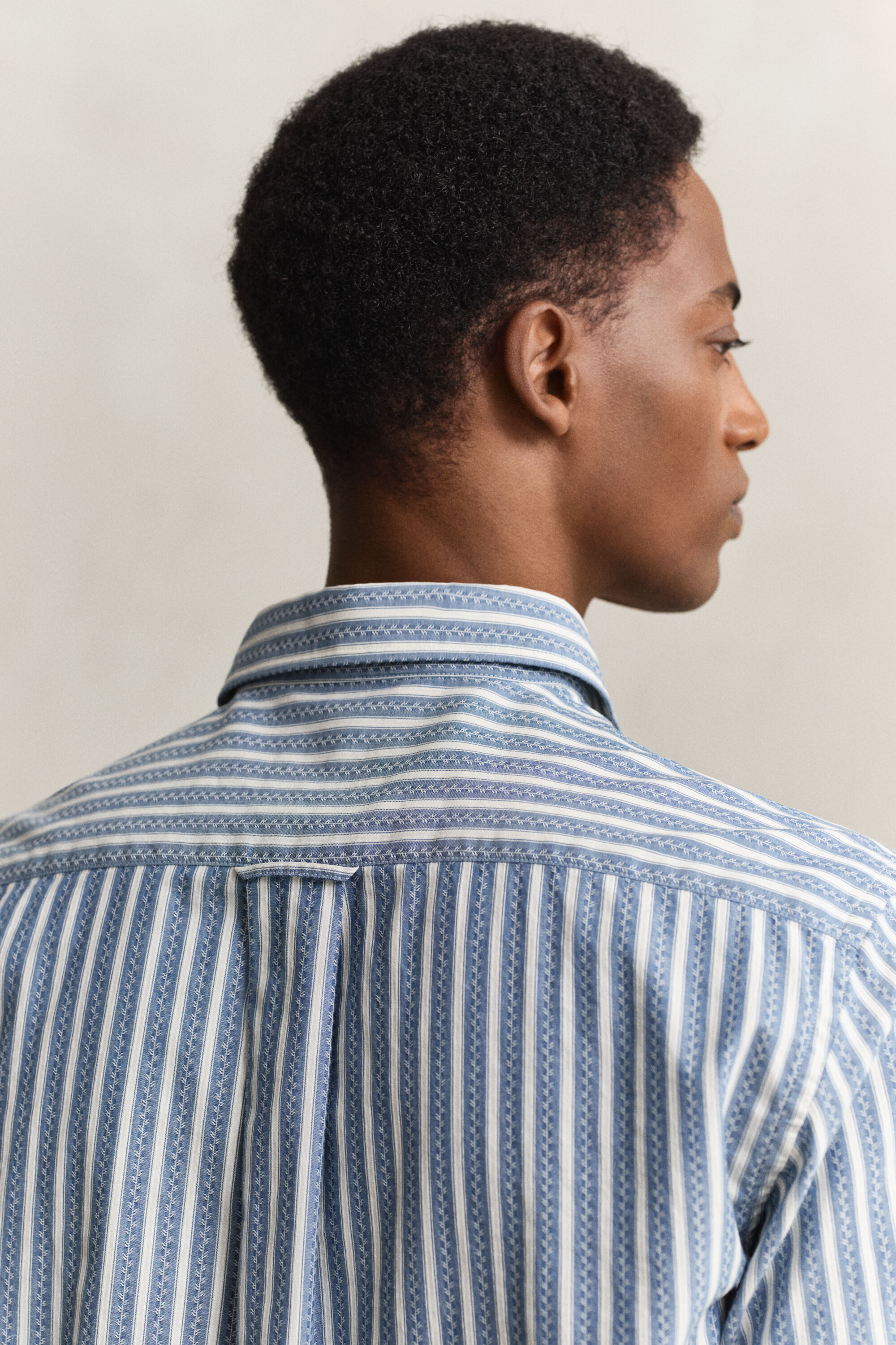 Regular Fit Dobby Striped Hemd